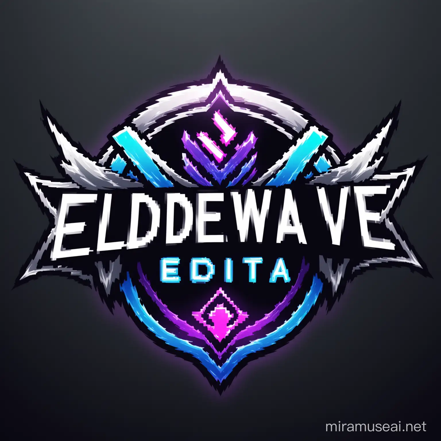 Dynamic Blade Wave Logo for YouTube Channel