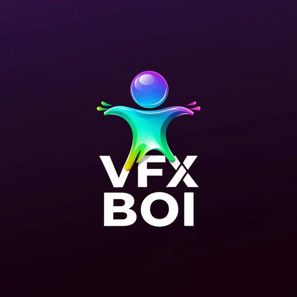 a logo design,with the text "vfx boi", main symbol:vfx boi,Moderate,clear background