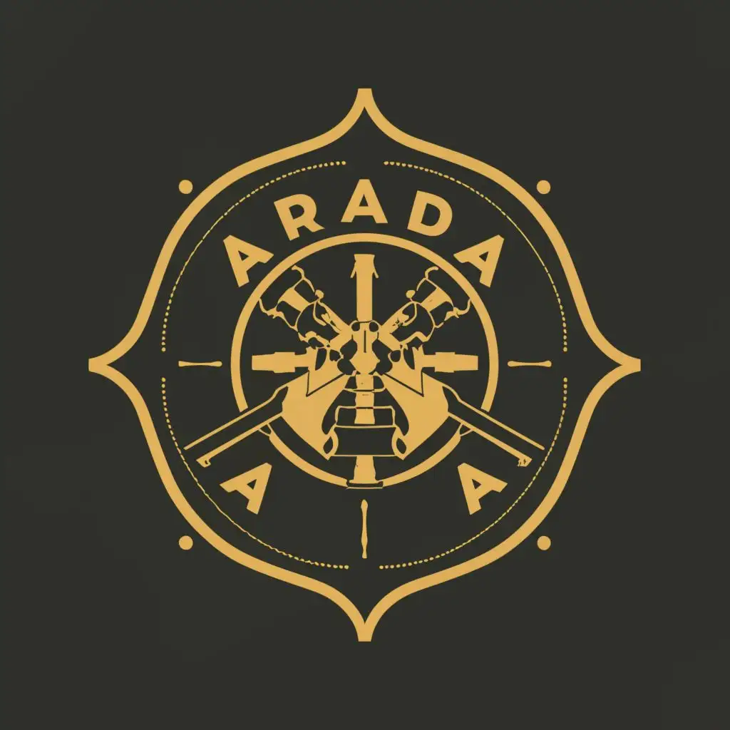 logo, circle, bradley, gaming, shooting,, with the text "Arcadia", typography, be used in Events industry