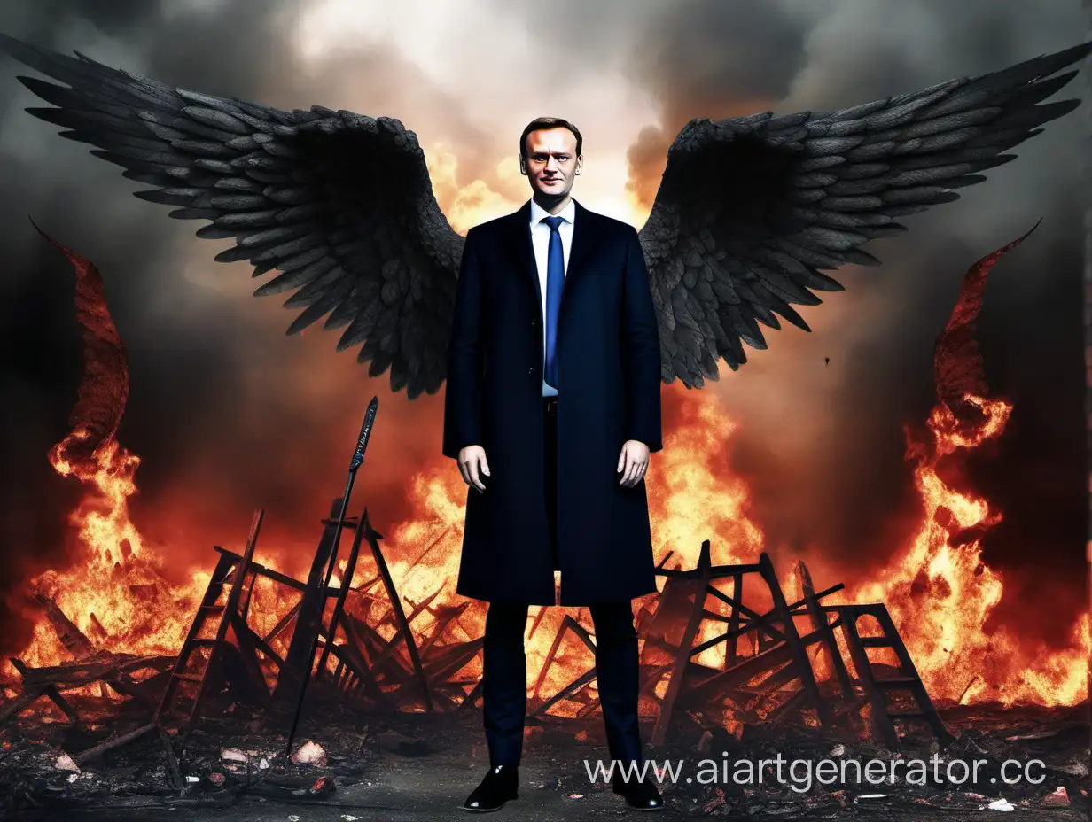 Алексей Навальный это падший ангел люцийер и теперь он возглавляет ад 