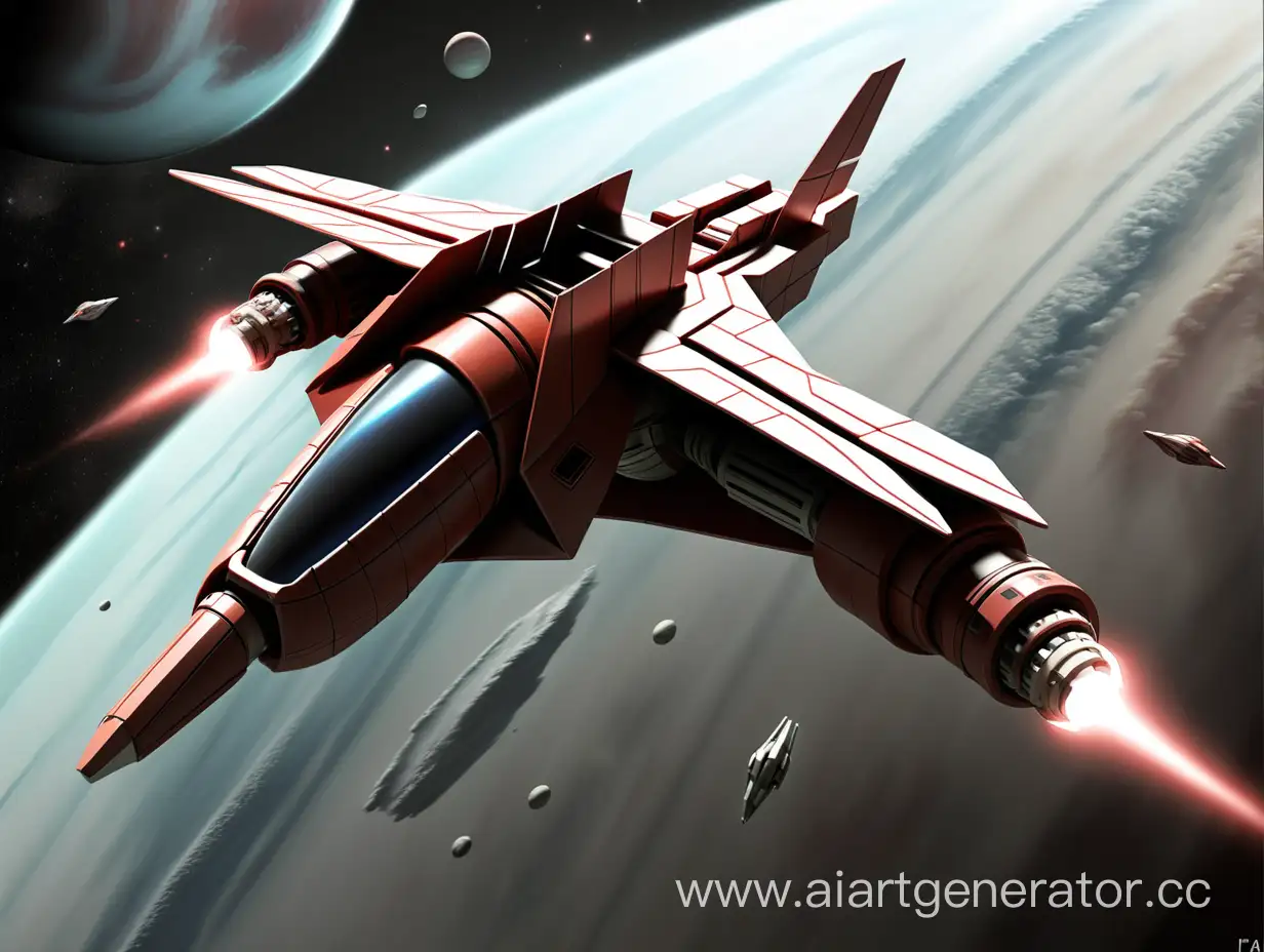 Space-Battle-with-Interstellar-Fighter-Panin