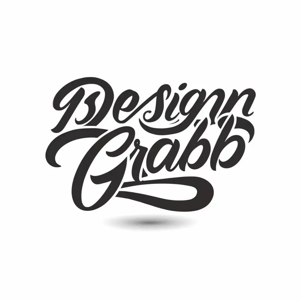 logo, DESIGNFUSIONGRAB, with the text "DESIGNFUSIONGRAB", typography