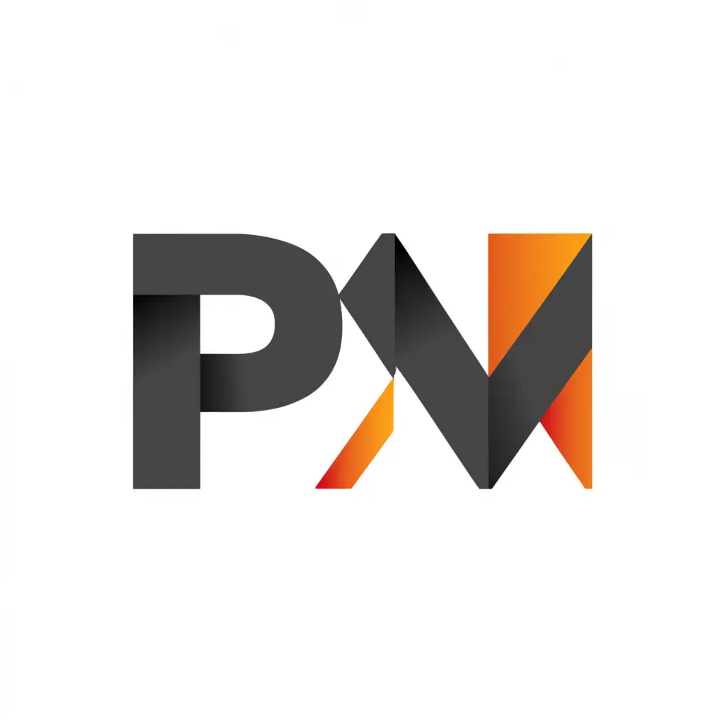 a logo design,with the text "pay momentum", main symbol:the letters PM,Minimalistic,be used in Finance industry,clear background