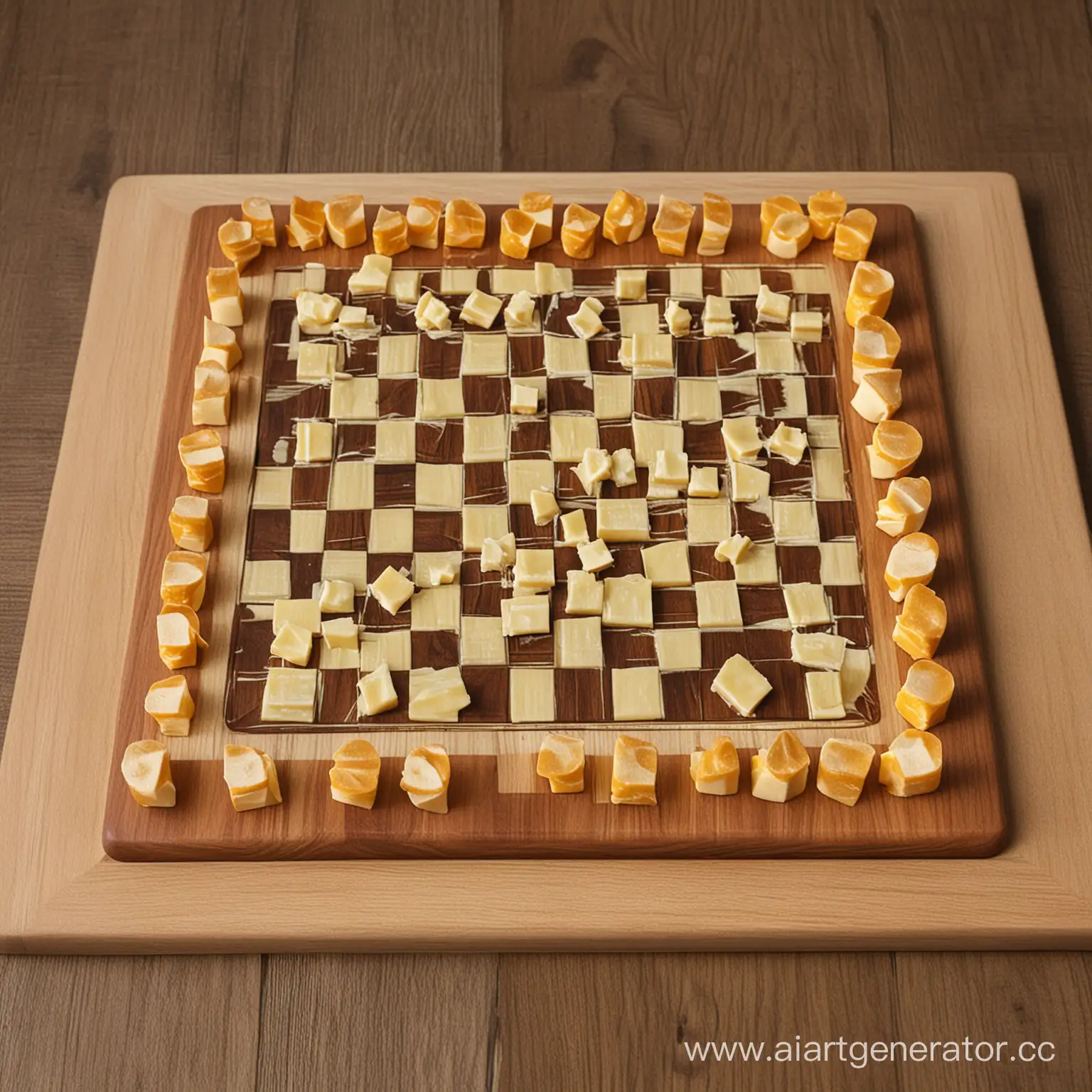Cheese-Checkers-Playful-Mice-Enjoying-a-Game-of-Checkers