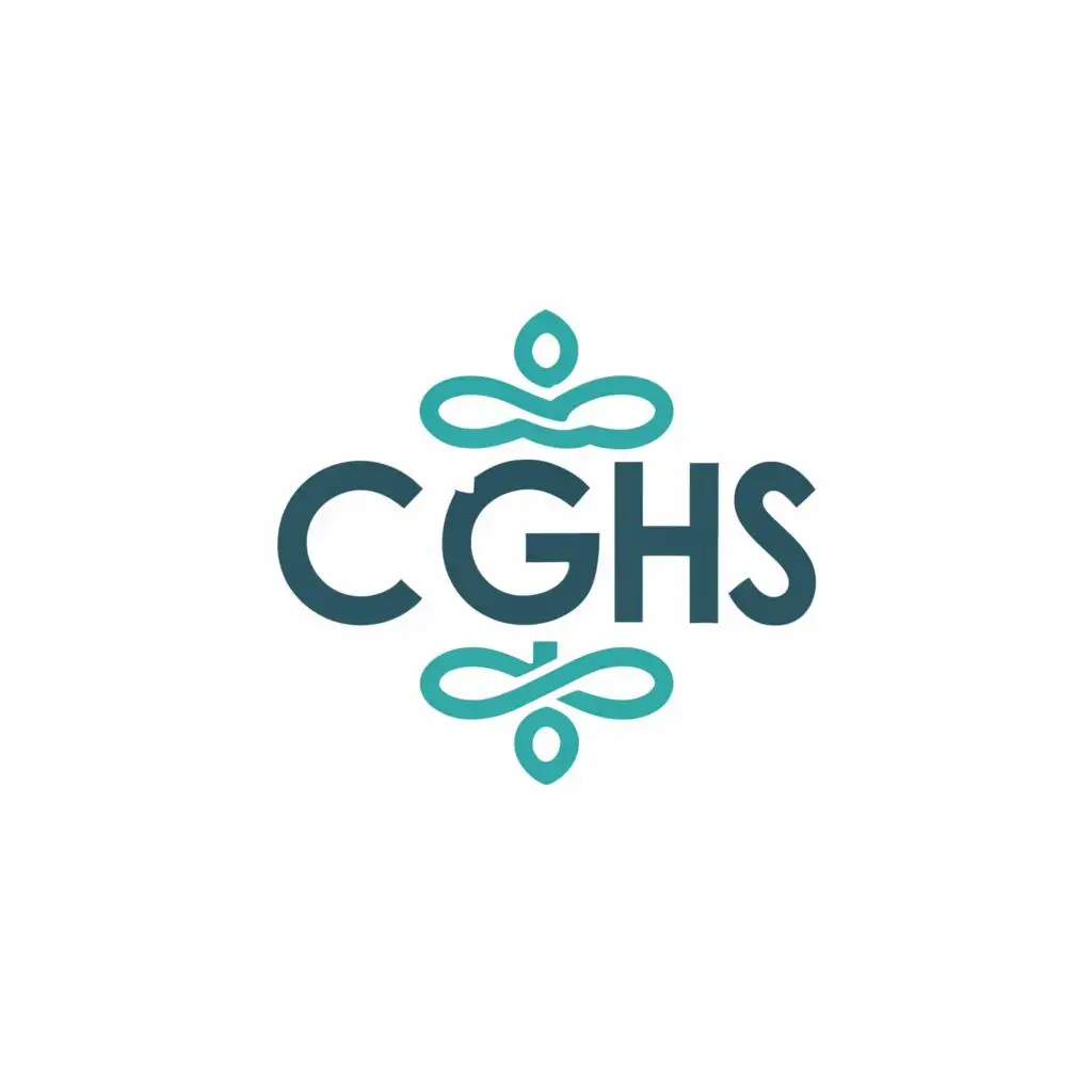 logo, health, with the text "CGHS", typography, be used in Medical Dental industry
