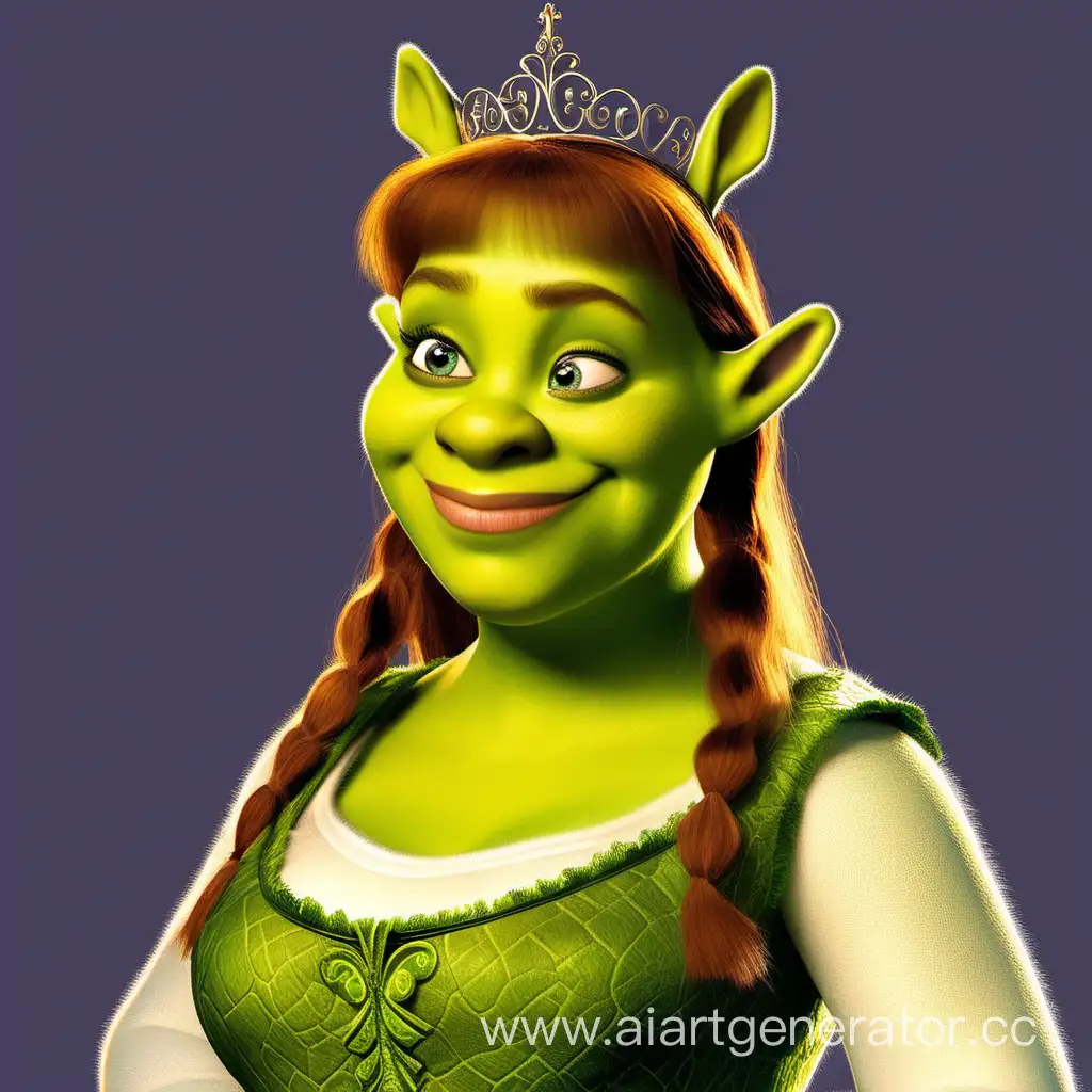 Fiona-from-Shrek-Greenskinned-Princess-in-Medieval-Attire