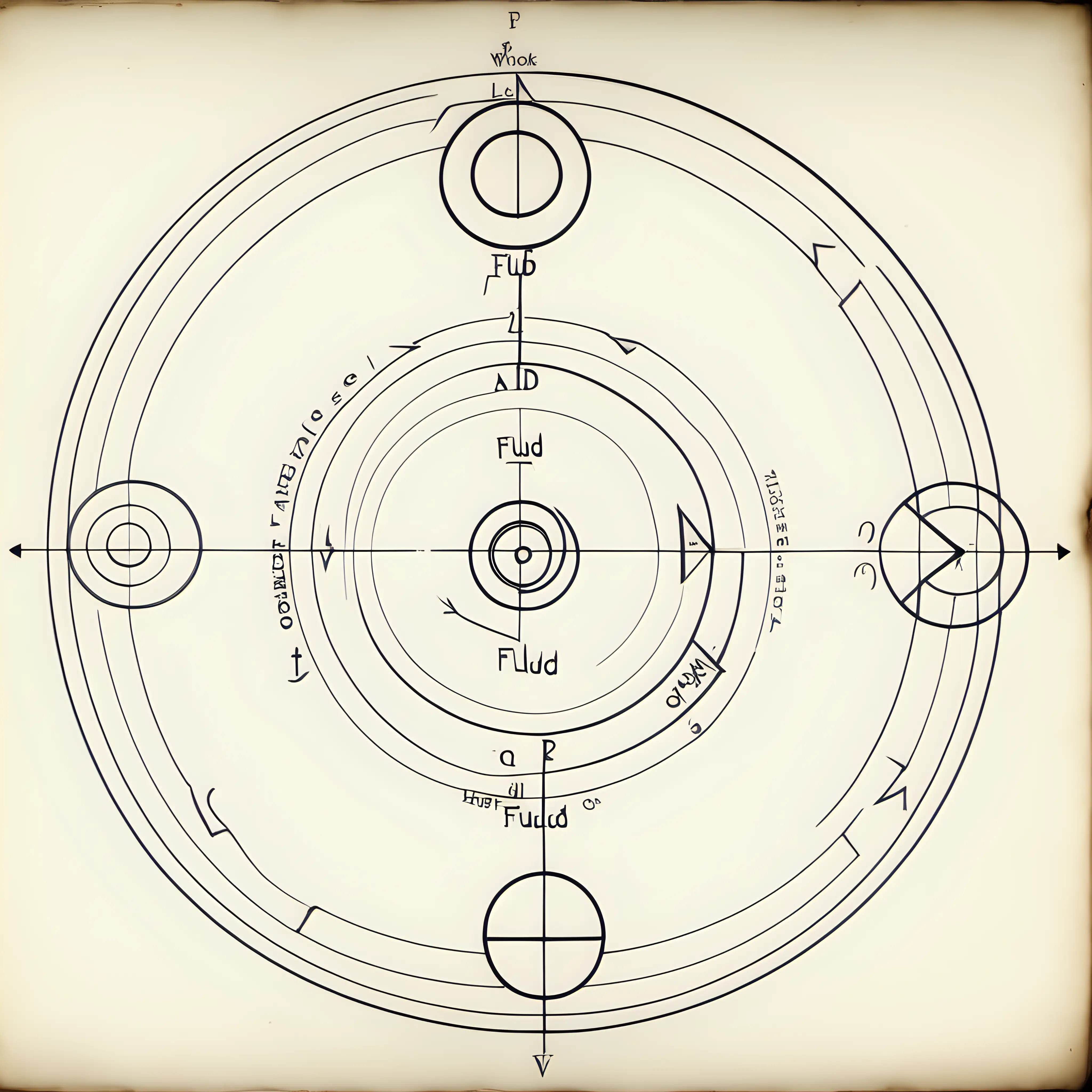 This simple little image requires a lot of work on the part of the viewer, perhaps as much work as in Fludd’s other, more complex diagrams. For a synthetic, systematic thinker like Fludd, this must have been a difficult move. After all, The Metaphysical, Physical, and Technical History is, if nothing else, a totalising work, and work whose ambition is to include and to account for everything — even nothing.