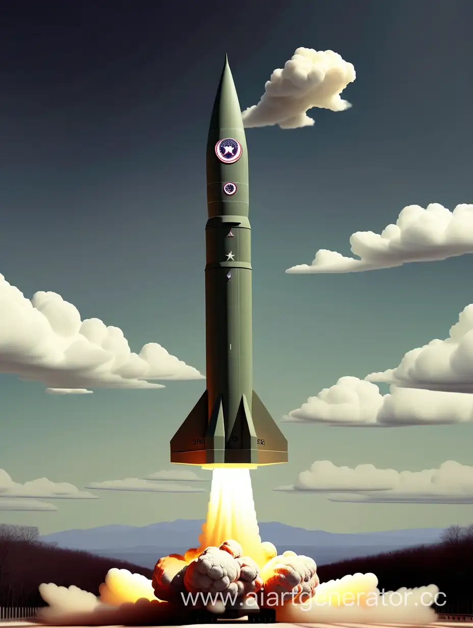 Полетные задания в ядерных ракетах на Вашингтон