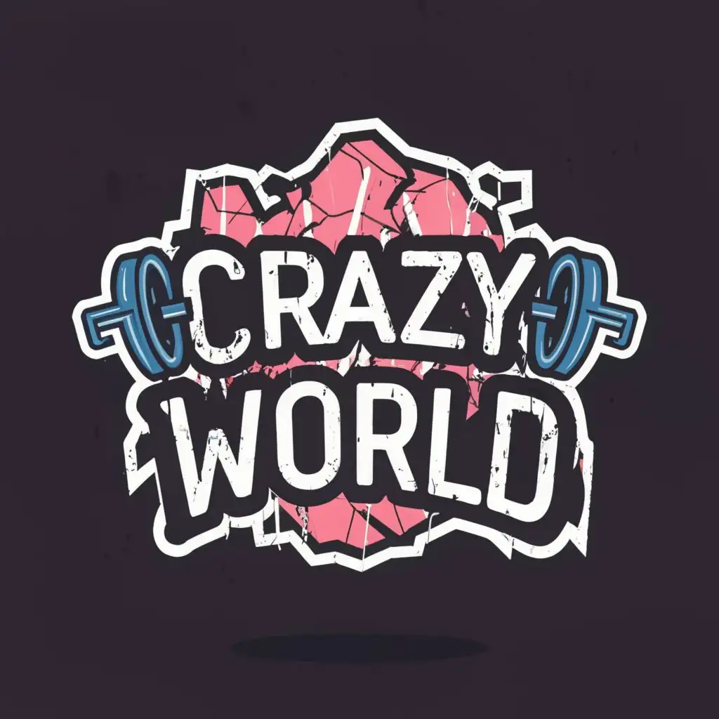 LOGO-Design-for-Crazy-World-Gym-Dynamic-Typography-for-the-Sports-Fitness-Industry