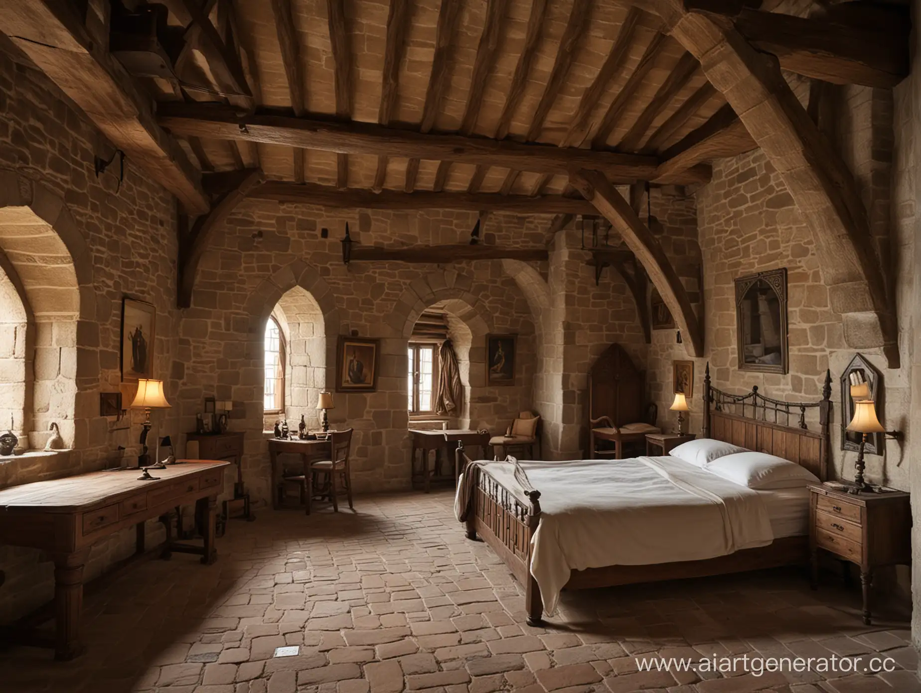 комната средневековье 
