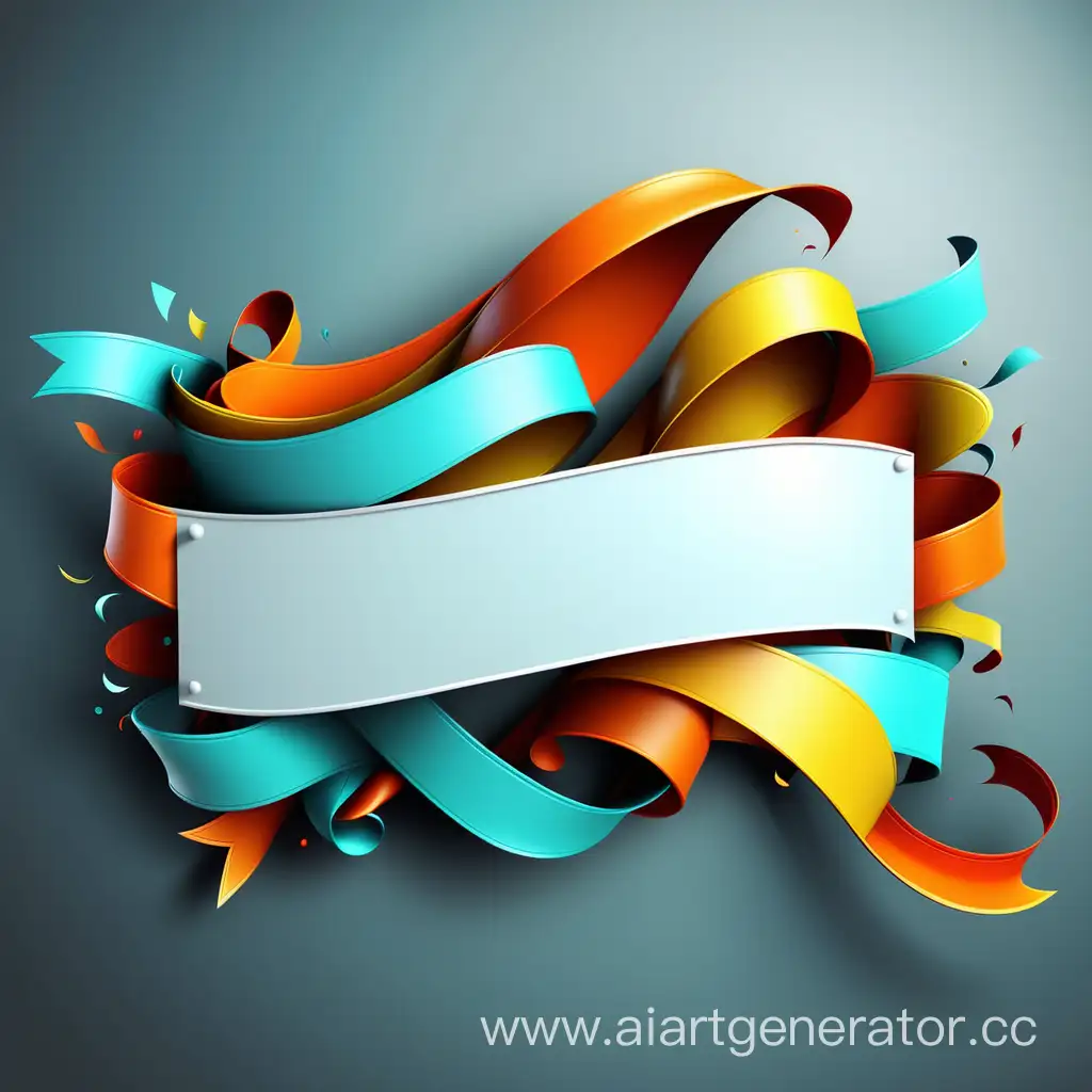 Colorful-3D-Banner-Illustration-for-Text