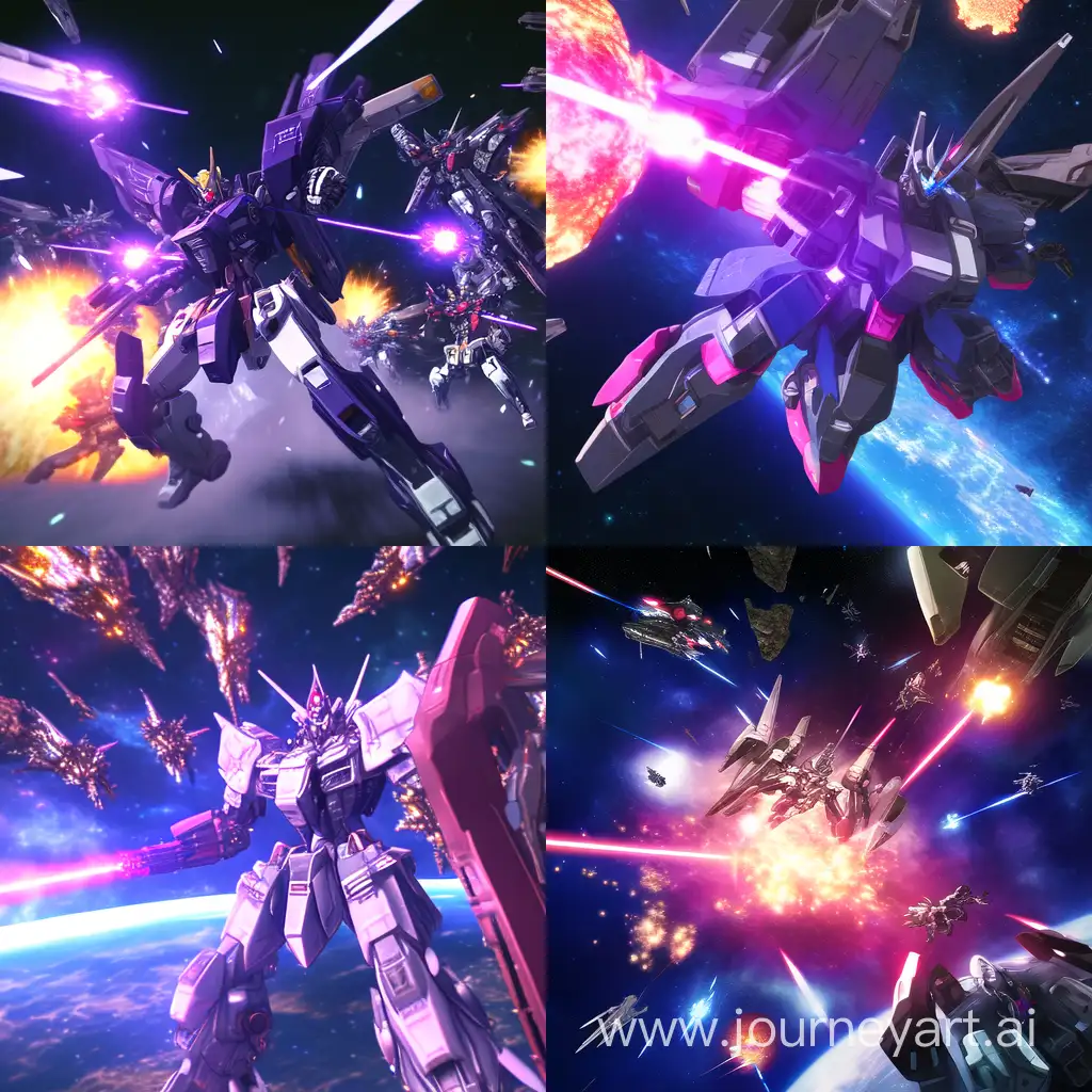 Epic-Interstellar-Warfare-CG-Art-Featuring-Gundams-and-Cosmic-Beings