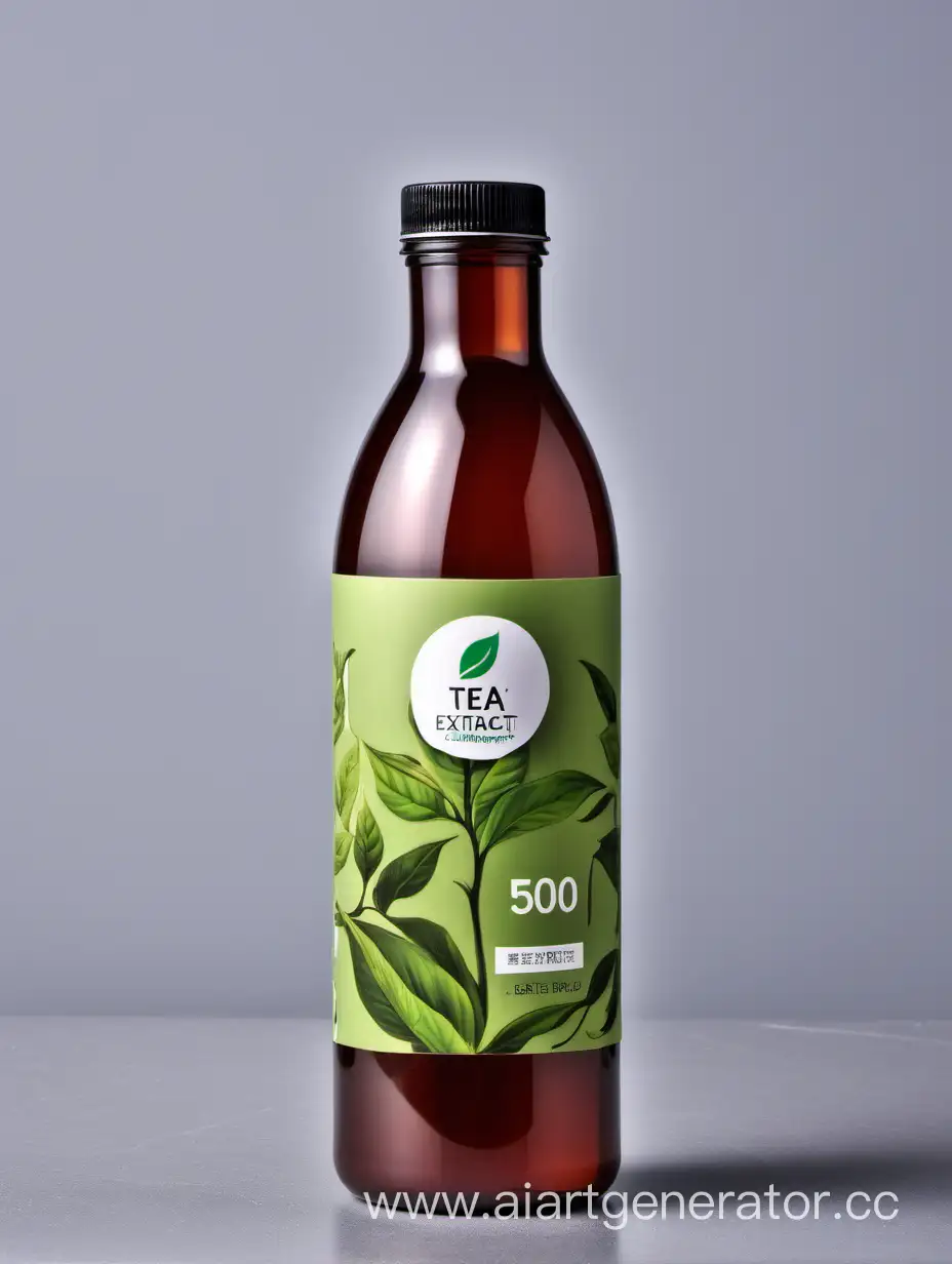 Tea extract cardboard bottle 500 ml