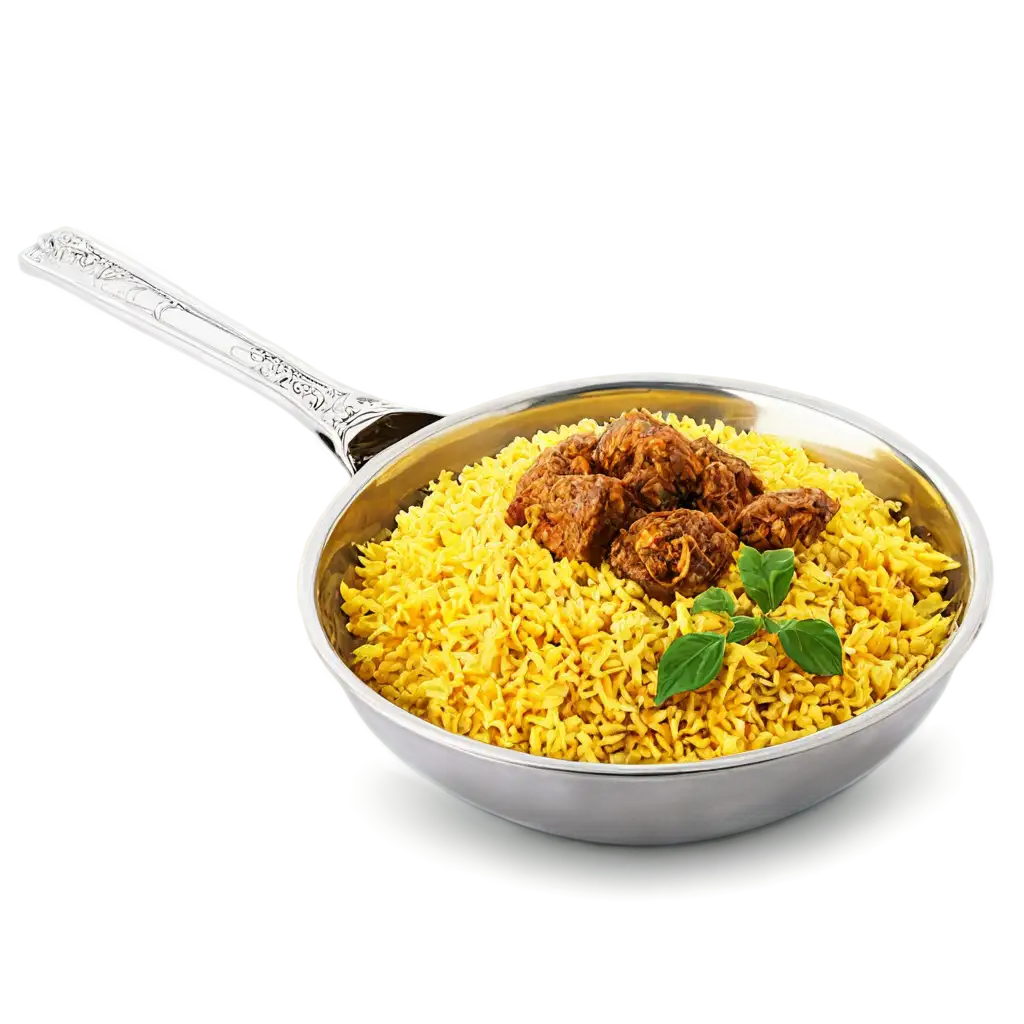 Savor-the-Aromatic-Essence-of-Biryani-Exquisite-PNG-Image-Capturing-the-Culinary-Delight