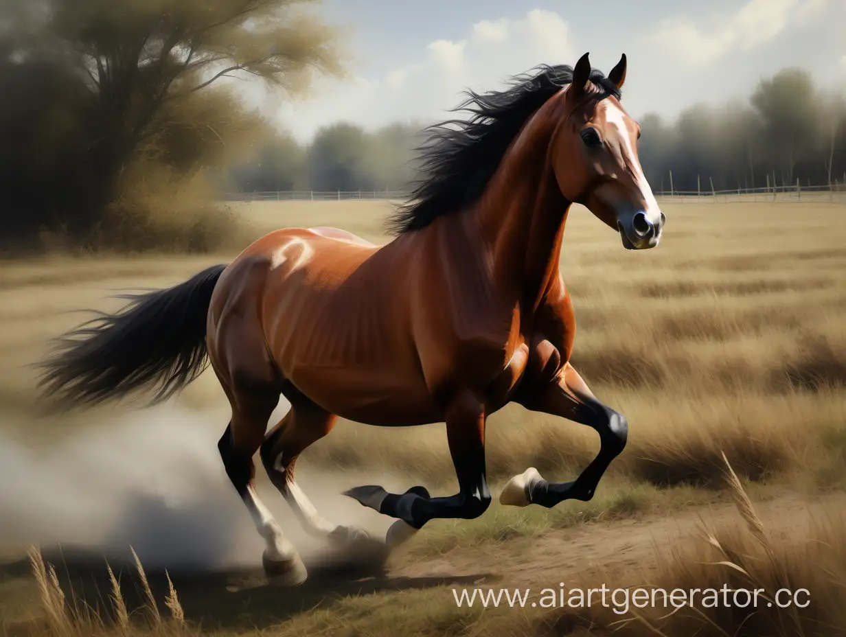 Galloping-Horse-in-Realistic-Field-Landscape