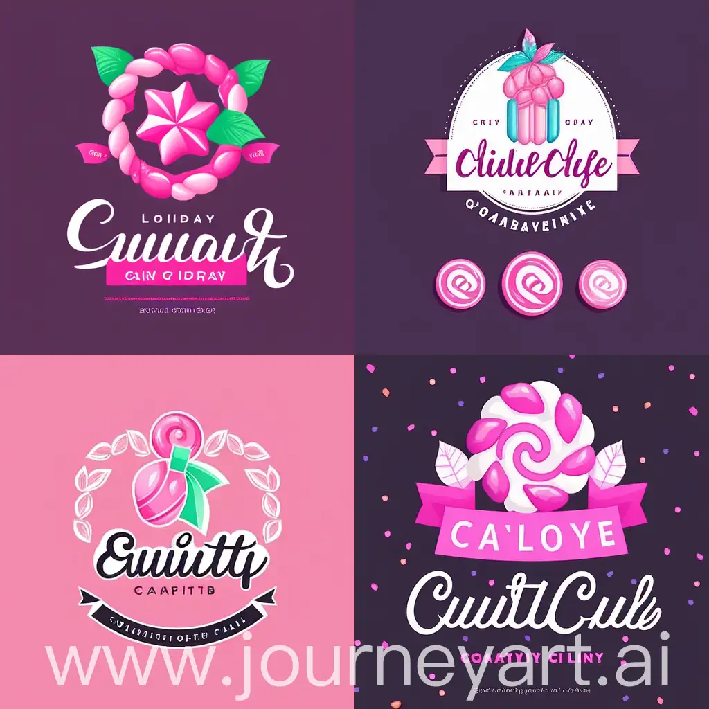 The logo of Candy should be sweet, stylish, and elegant, with a feminine touch. You can choose pink, purple, or bright colors as the main color scheme, paired with elaborate font design and cute patterns, such as candies, desserts, etc. The overall design should be simple and generous, highlighting the brand's personality and style, so that consumers can remember and love it at a glance.