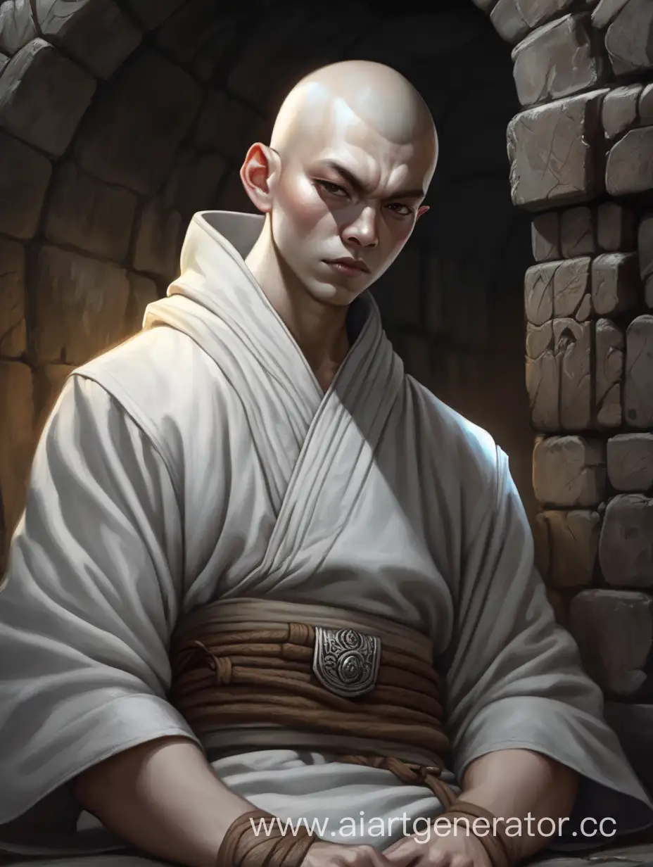 White-Monk-Portrait-in-Dungeon