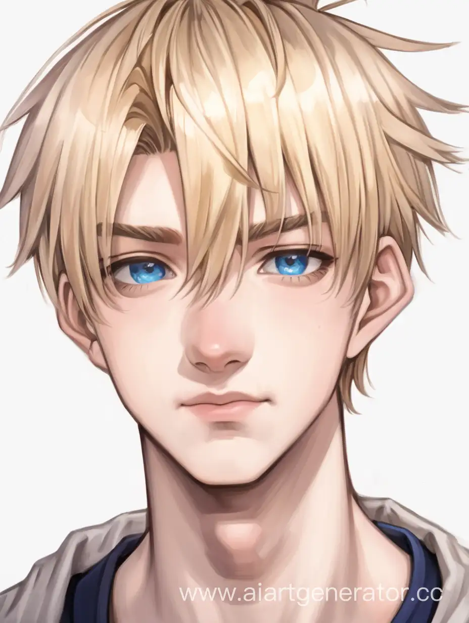 Young-Blond-Man-with-Blue-Eyes-and-Short-Haircut