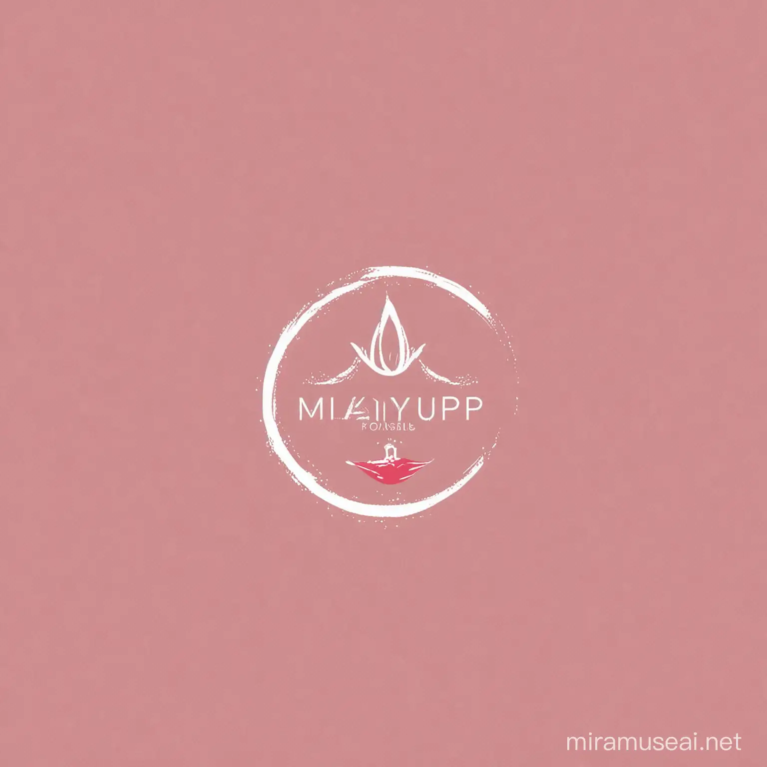 Elegant Minimalist Makeup Logo Design