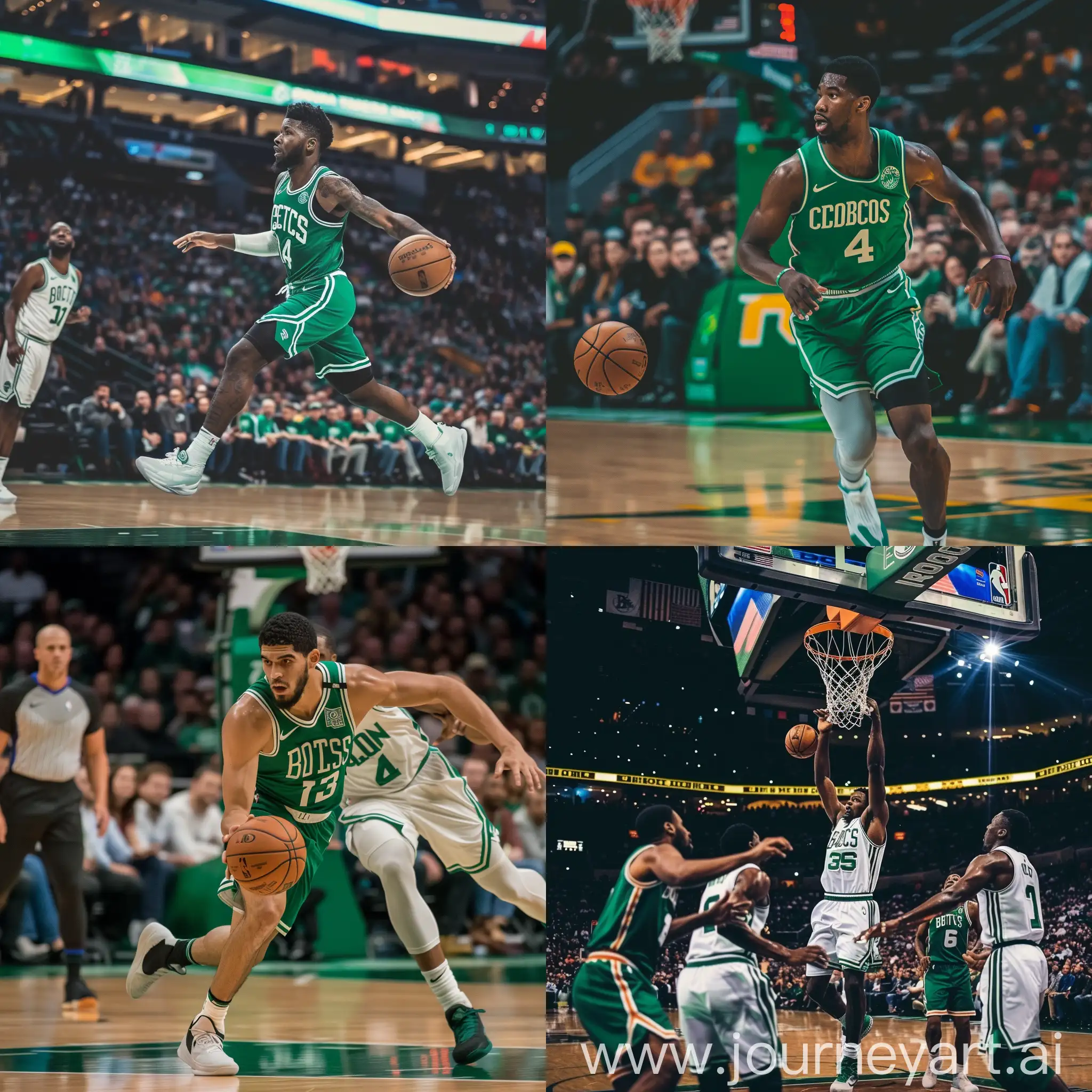 Boston-Celtics-Basketball-Action-Vibrant-Square-Image