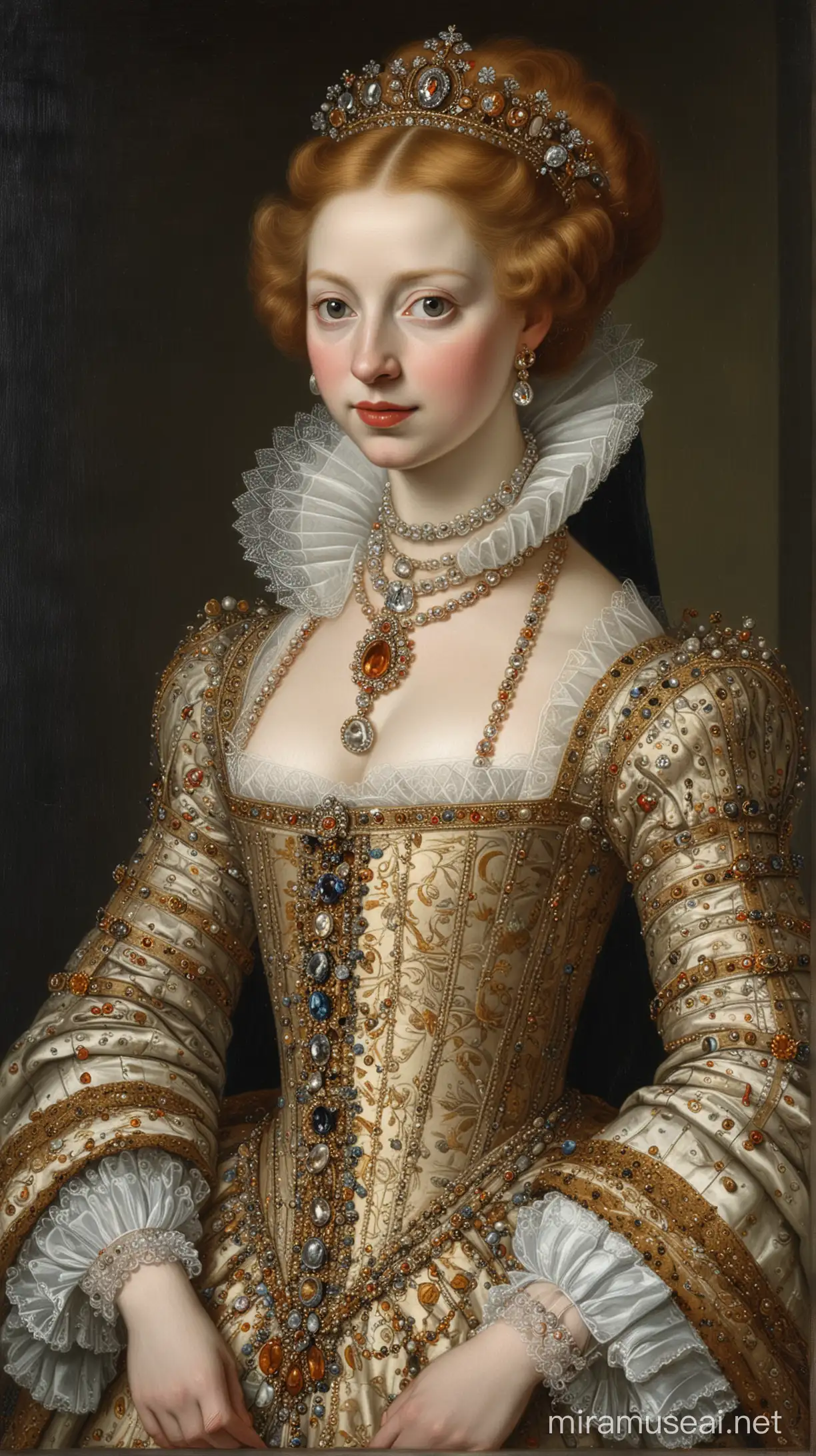 portrait of a young queen elizabeth I