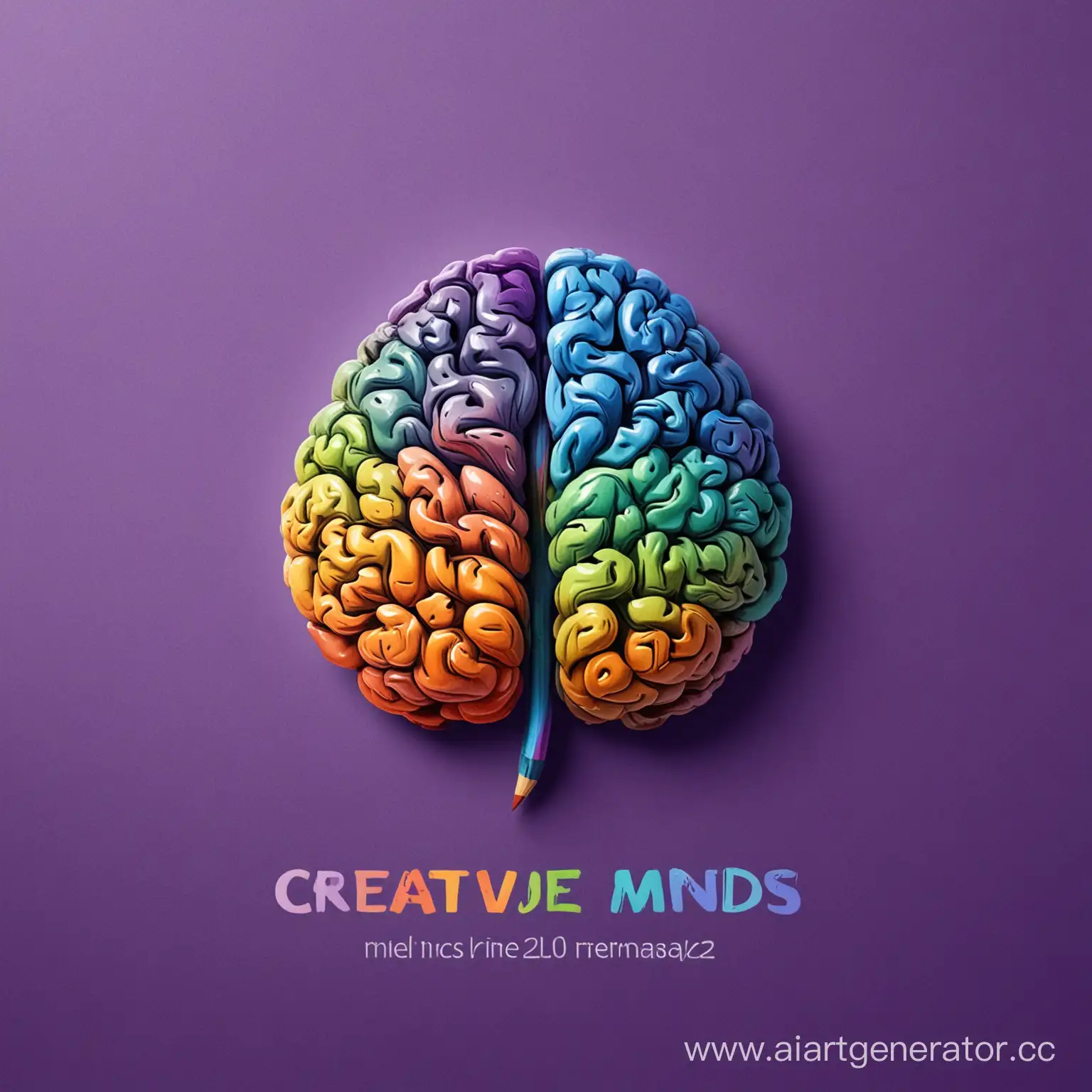 Логотип: изображение мозга, внутри которого находится палитра красок и кисти. Надпись "Креативные умы" расположена под изображением.Цветовая гамма: яркие и насыщенные цвета, такие как синий, фиолетовый, зеленый и оранжевый, чтобы подчеркнуть творческий характер группы.

Шрифт: современный и стильный, чтобы передать впечатление о креативности и профессионализме группы.

