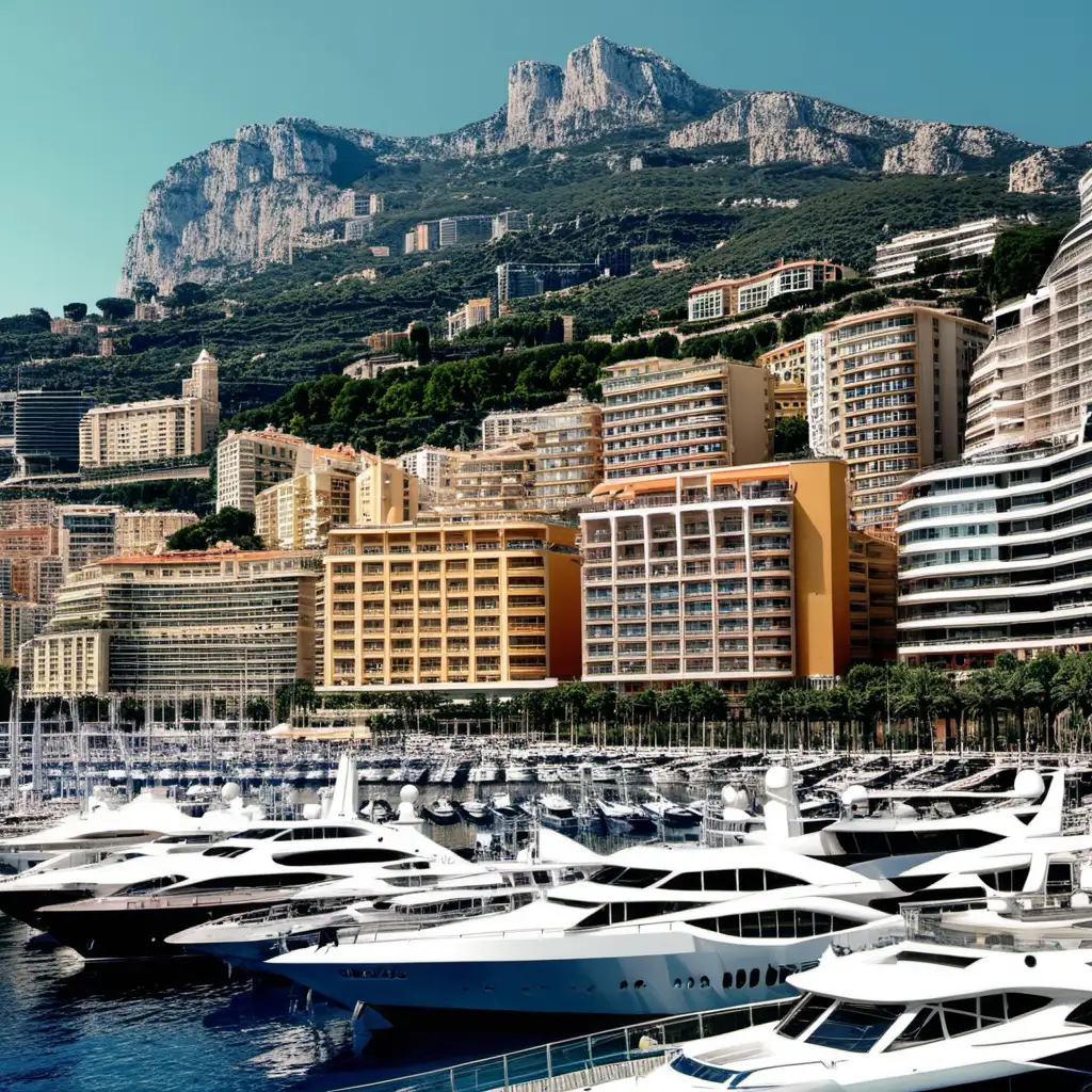 Scenic Views of Monacos Coastal Beauty and Luxury Lifestyle