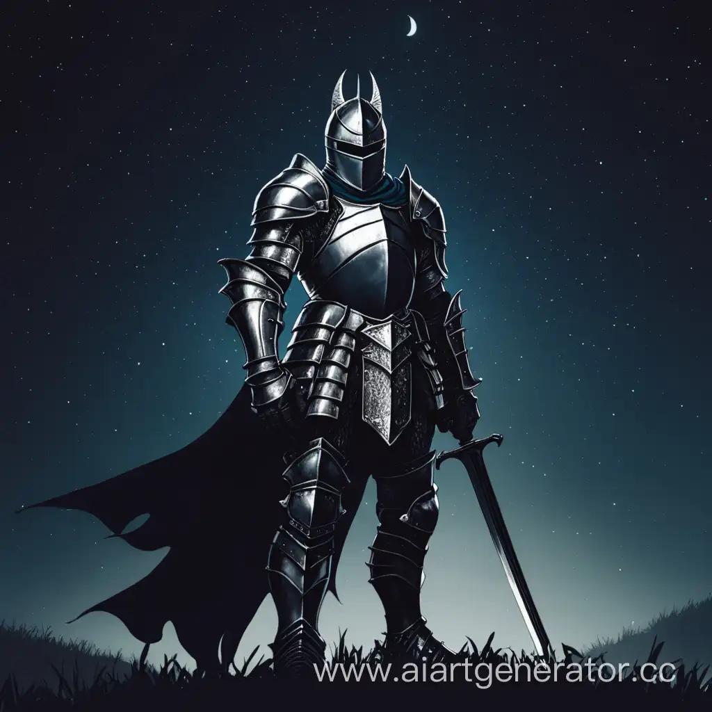Mysterious-Night-Knight-in-Moonlit-Forest