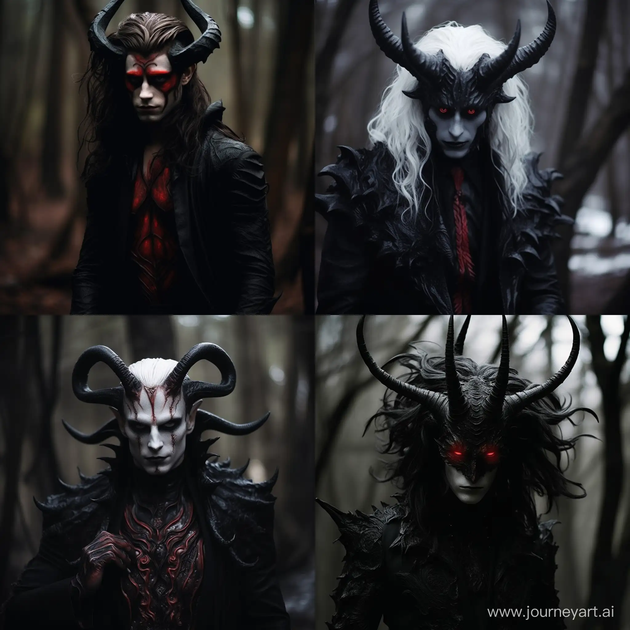 Kind-Black-Devil-in-Red-and-Black-Attire-with-White-Horns