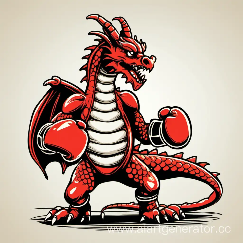 Mighty-Dragon-Training-in-Boxing-Gloves-for-a-Fierce-Battle