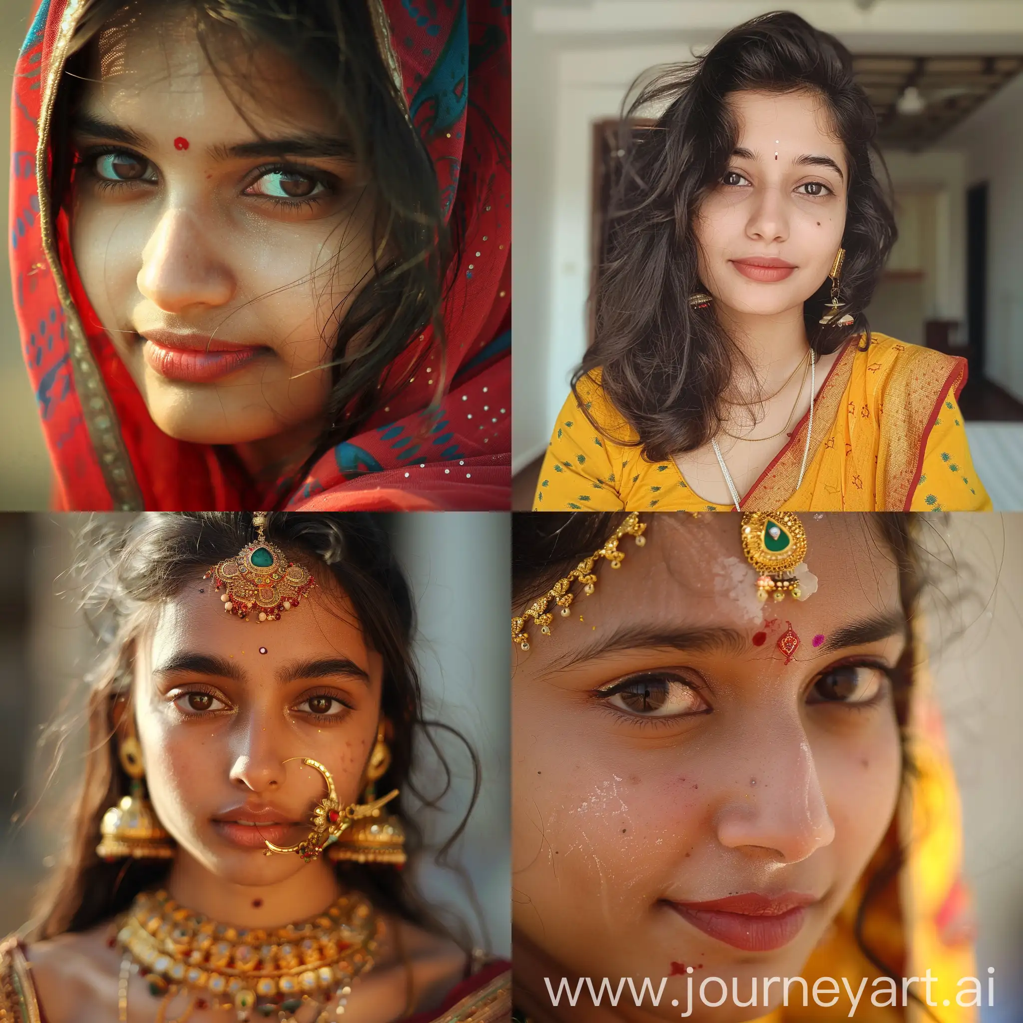 a beautiful face of a 20 year old indian girl