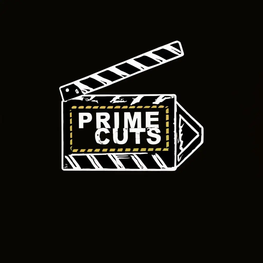 logo, Video, with the text "Prime Cuts Productions", typography