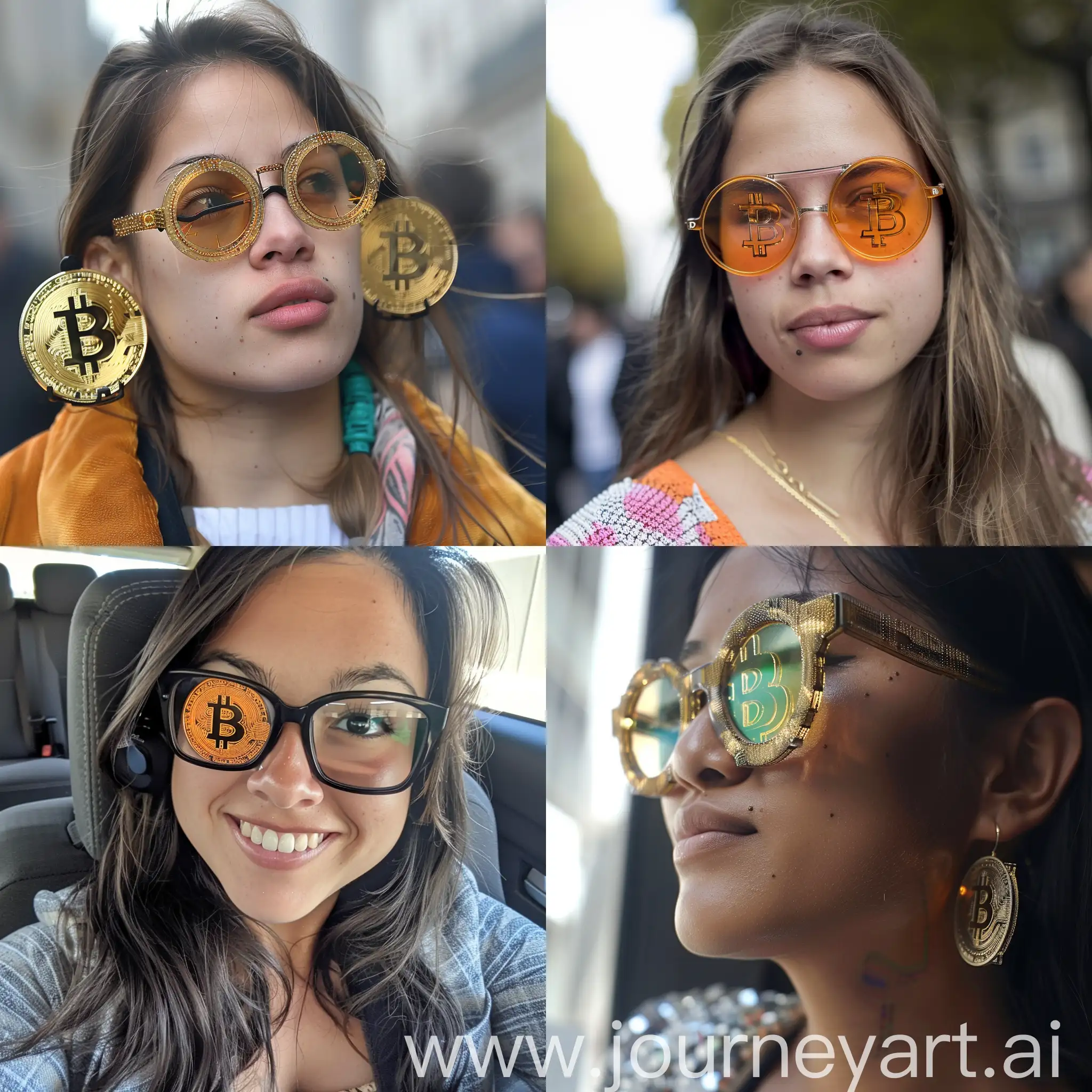 Adorable-Girl-Wearing-Bitcoin-Glasses