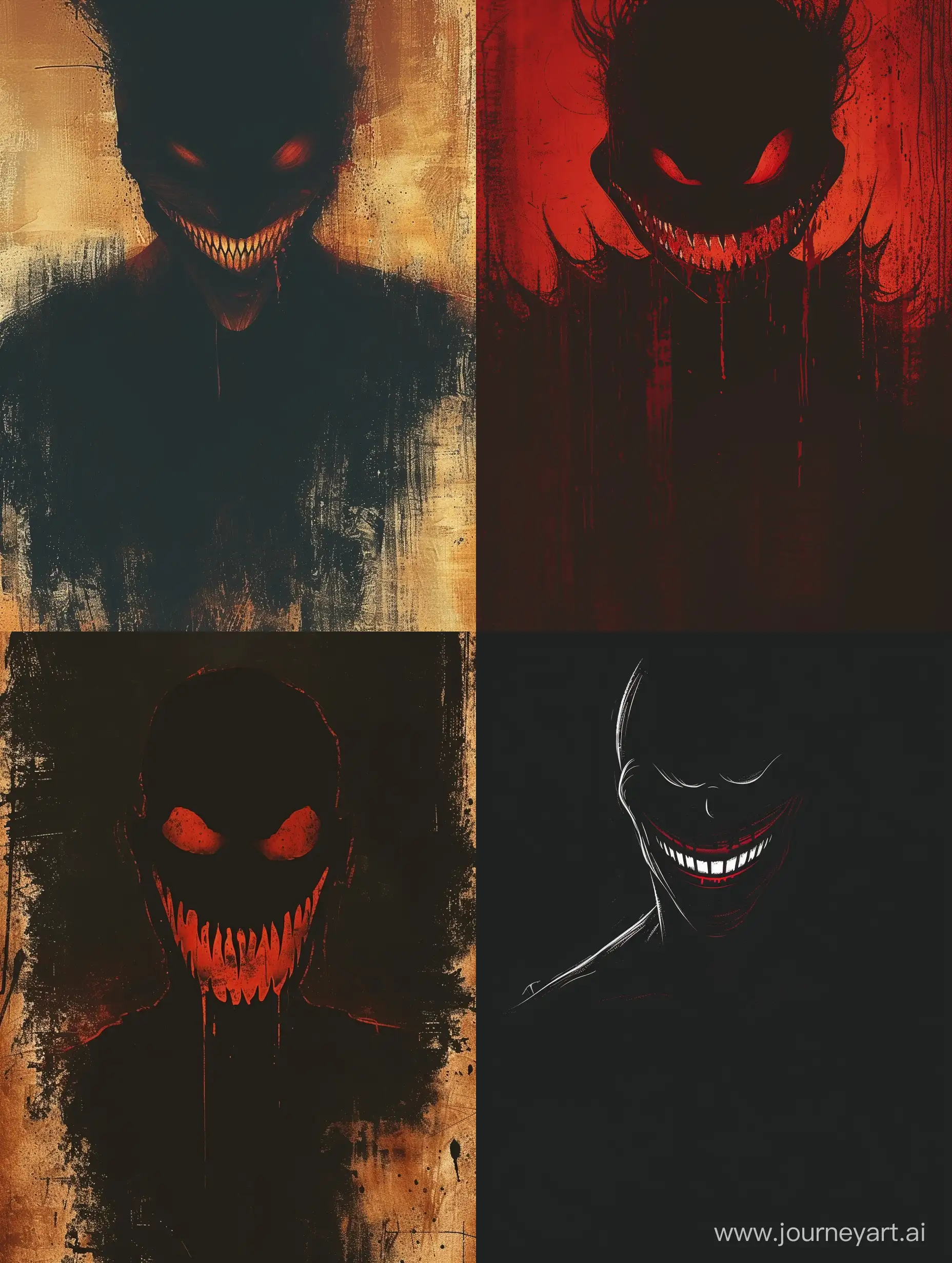 Sinister-Silhouette-Bloody-Grin-in-the-Dark