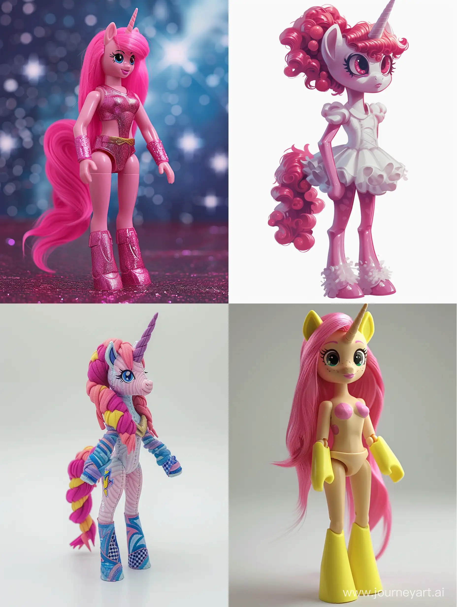 mlp style, pony, pink skin, full height
