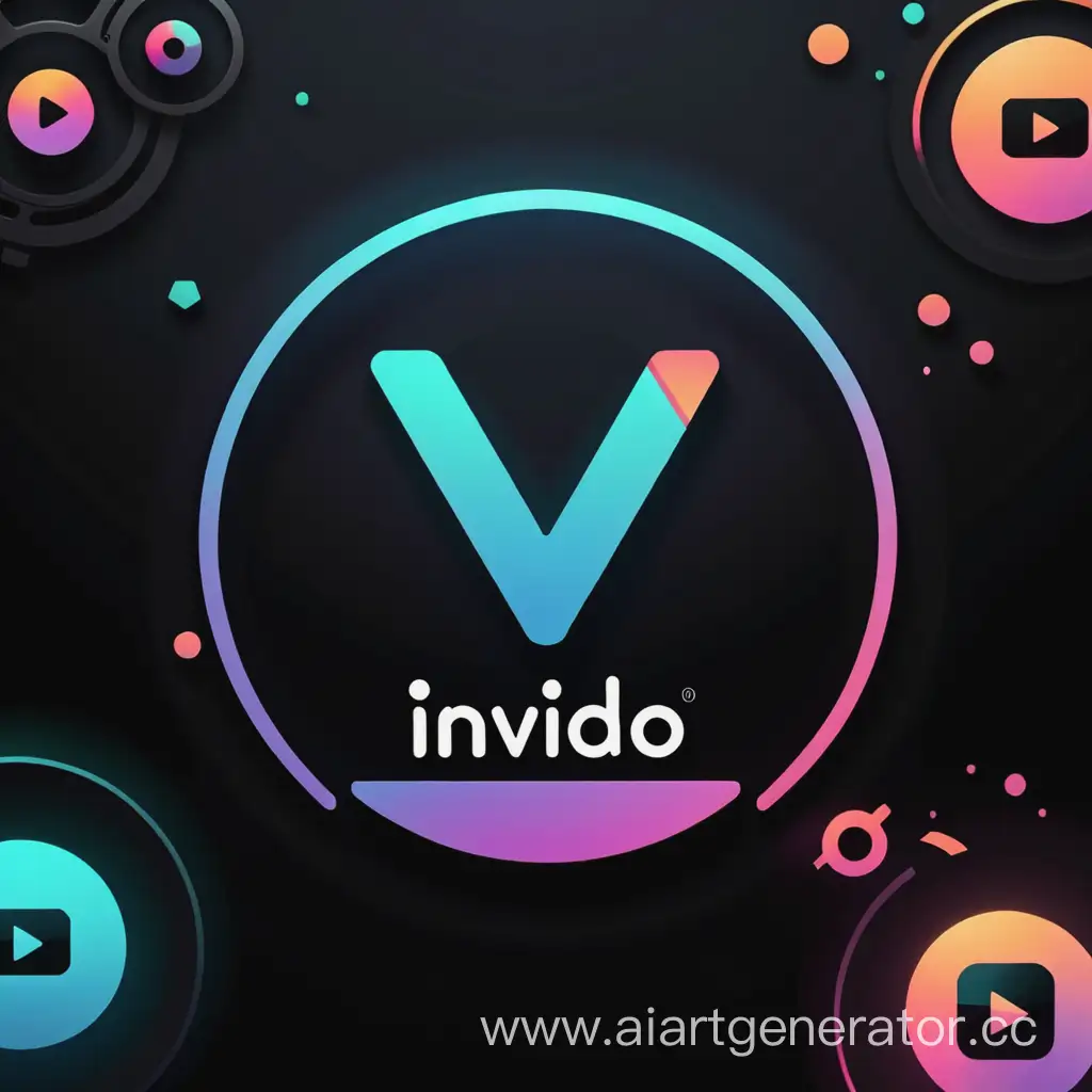 Professional-Video-Editing-Company-Logo-with-InViDo-Inscription-and-Final-Cut-Davinci-Resolve-Icons