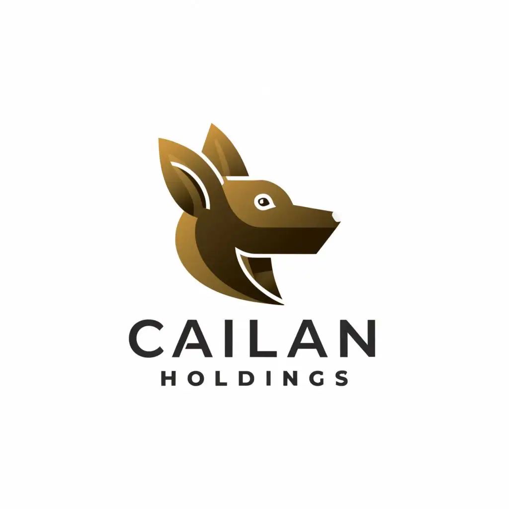 LOGO-Design-for-Cailean-Holdings-Modern-Dog-Silhouette-in-Blue-and-Green-with-Youthful-Energy