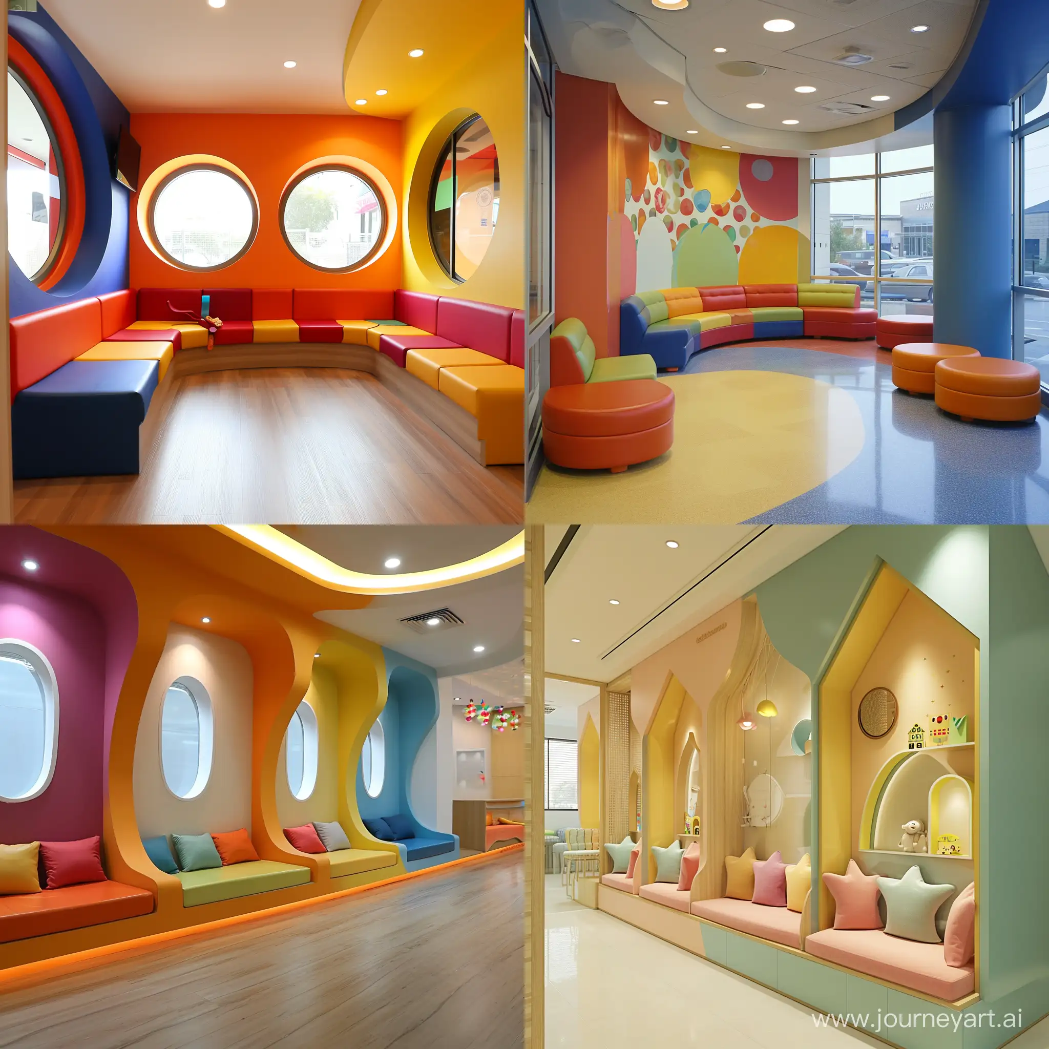Contemporary-Childrens-Waiting-Area-with-Versatile-Design