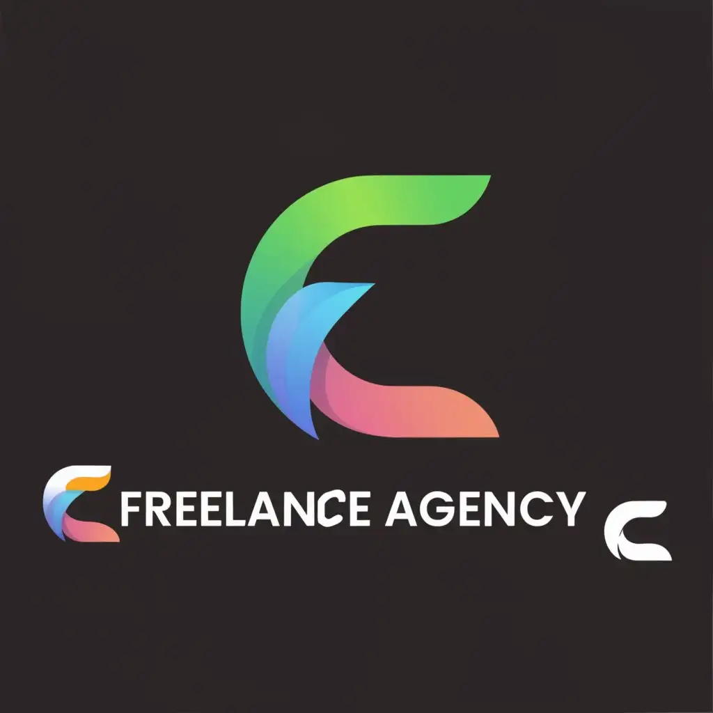 a logo design,with the text "Agence Freelance", main symbol:freelance agency,Minimalistic,be used in Internet industry,clear background