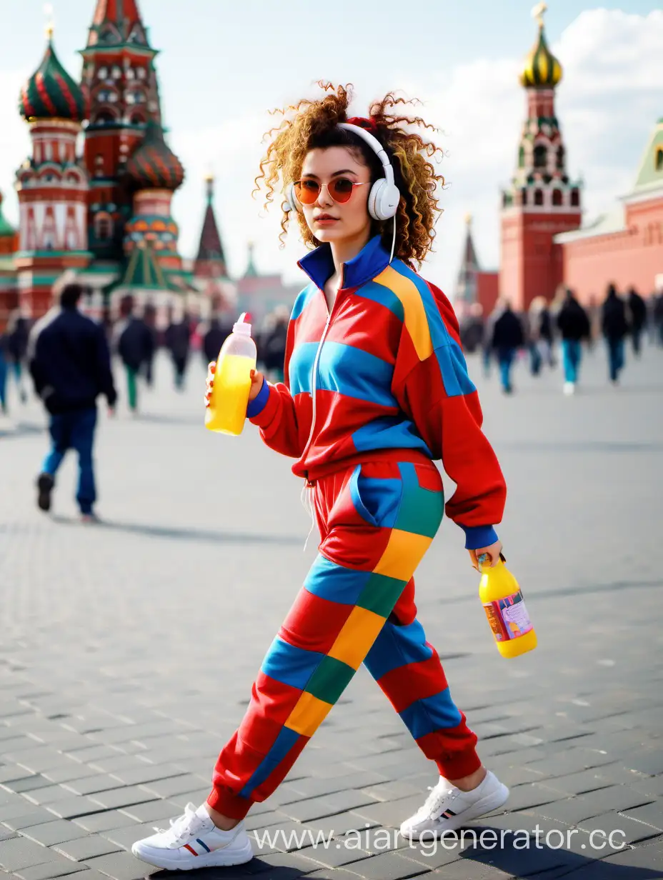 Colorful-90s-Style-Girl-Strolling-with-Lemonade-on-Red-Square