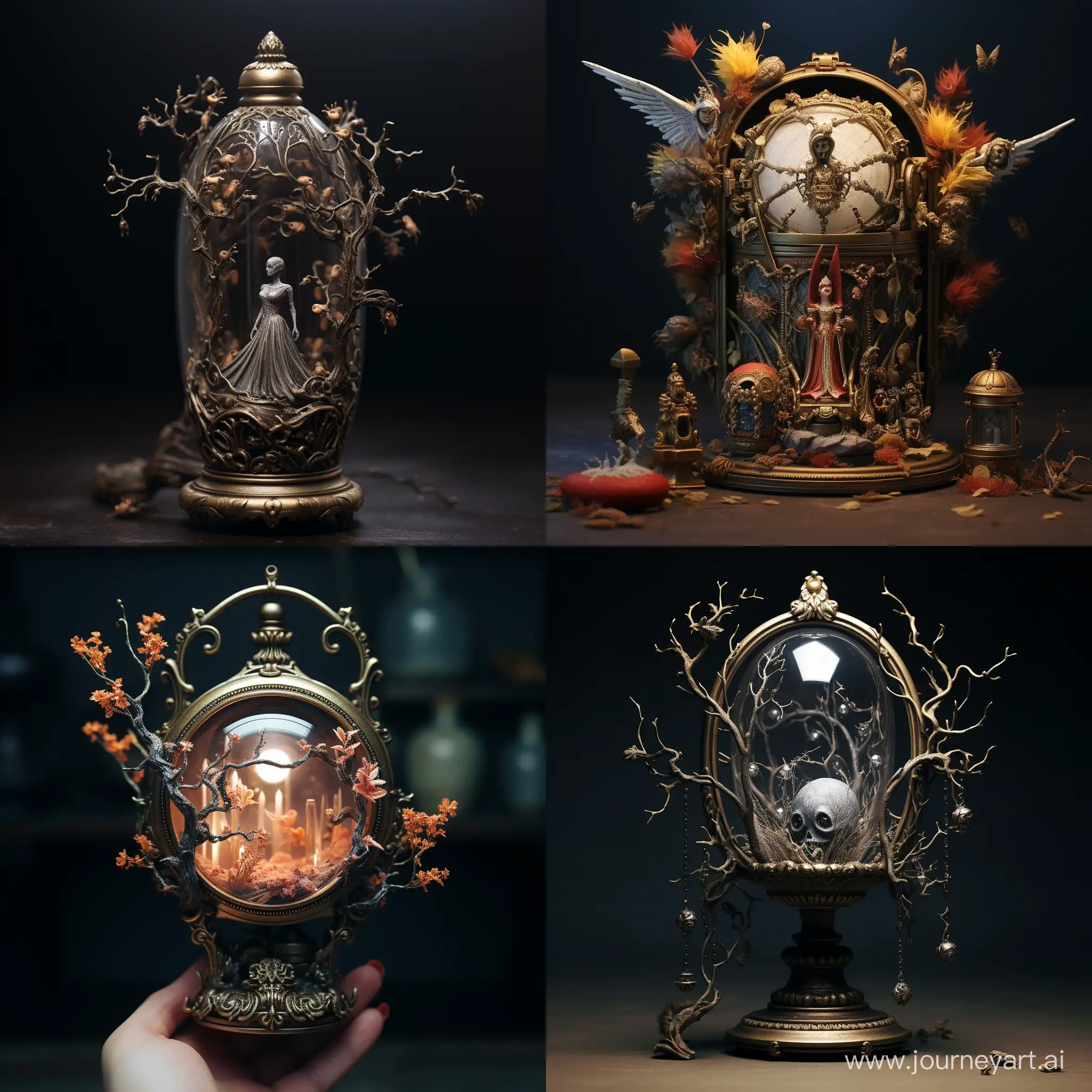 Enchanting-Miniature-Dark-Fantasy-Artifact