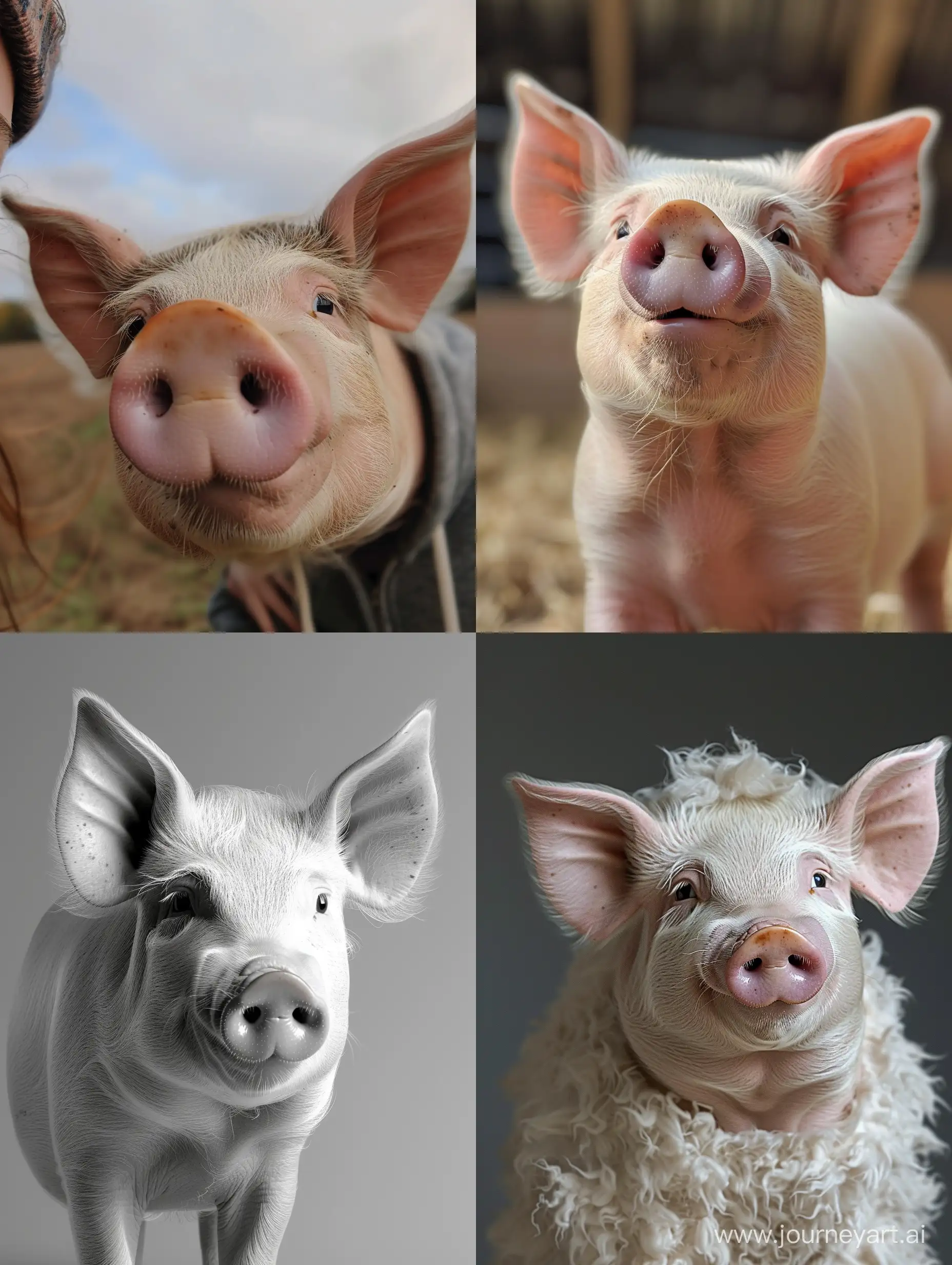 Anthropomorphic-Pig-Female-Portrayal