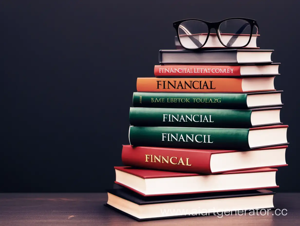 Illustration-of-Financial-Literacy-Books-for-Education-and-Empowerment