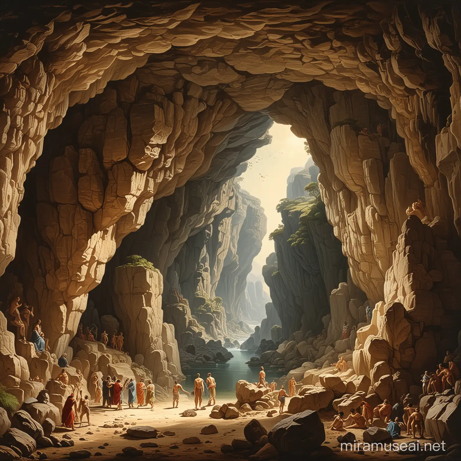 Plato's allegory of the cave