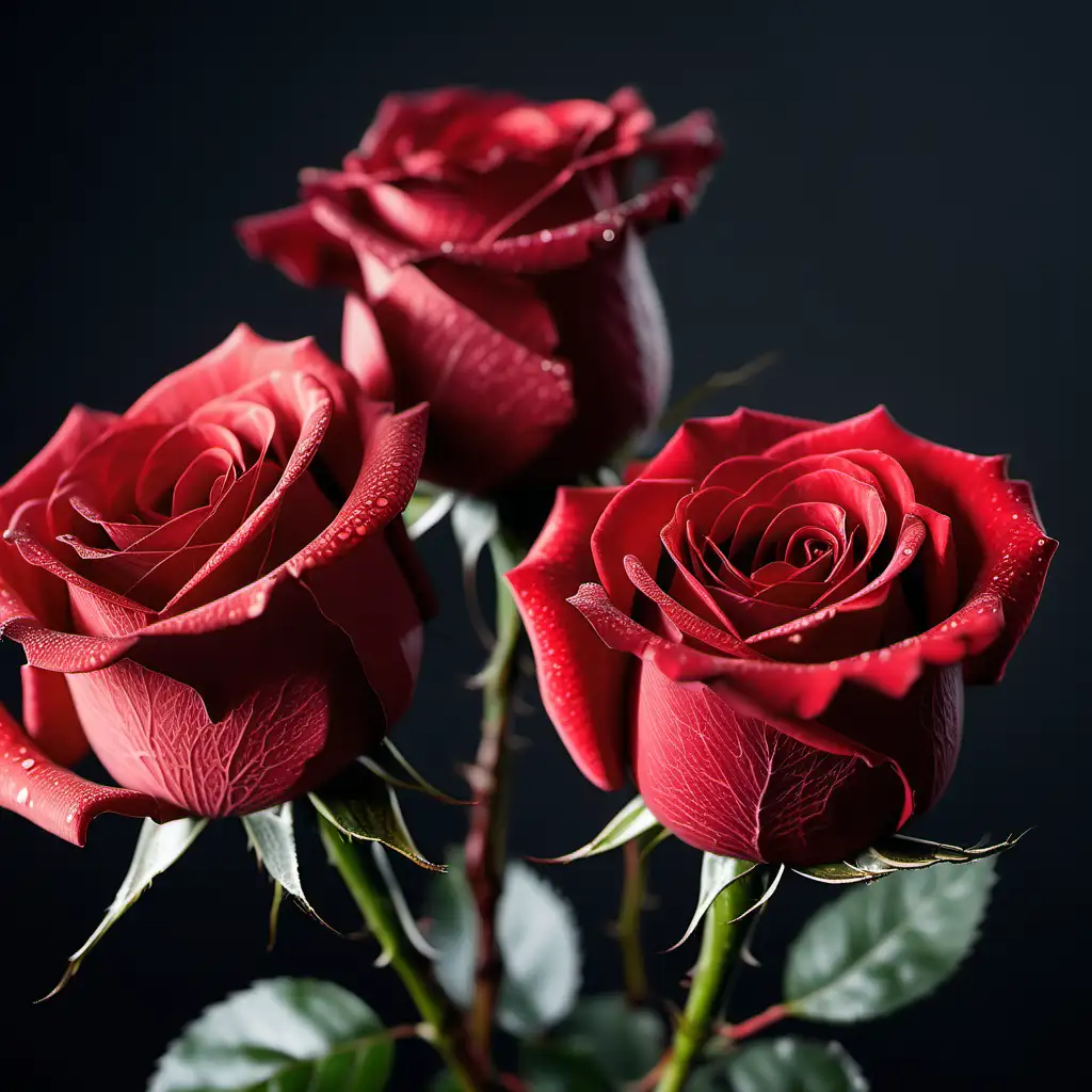 Vibrant Red Roses Captured with Sony 7 III and 85mm Lens