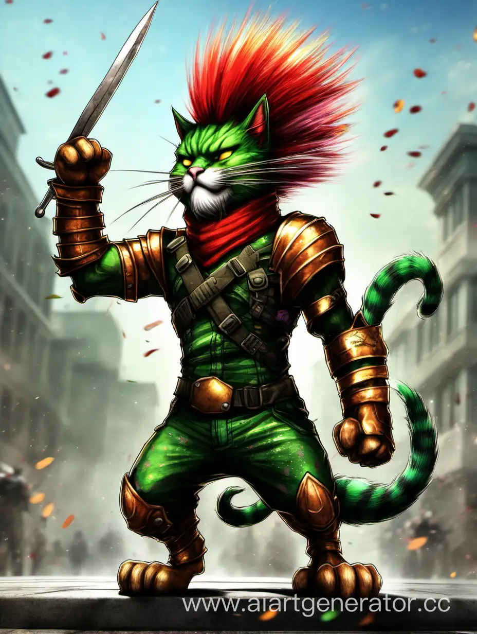 Mohawked-Battle-Cat-Salutes-in-Spring-Celebration