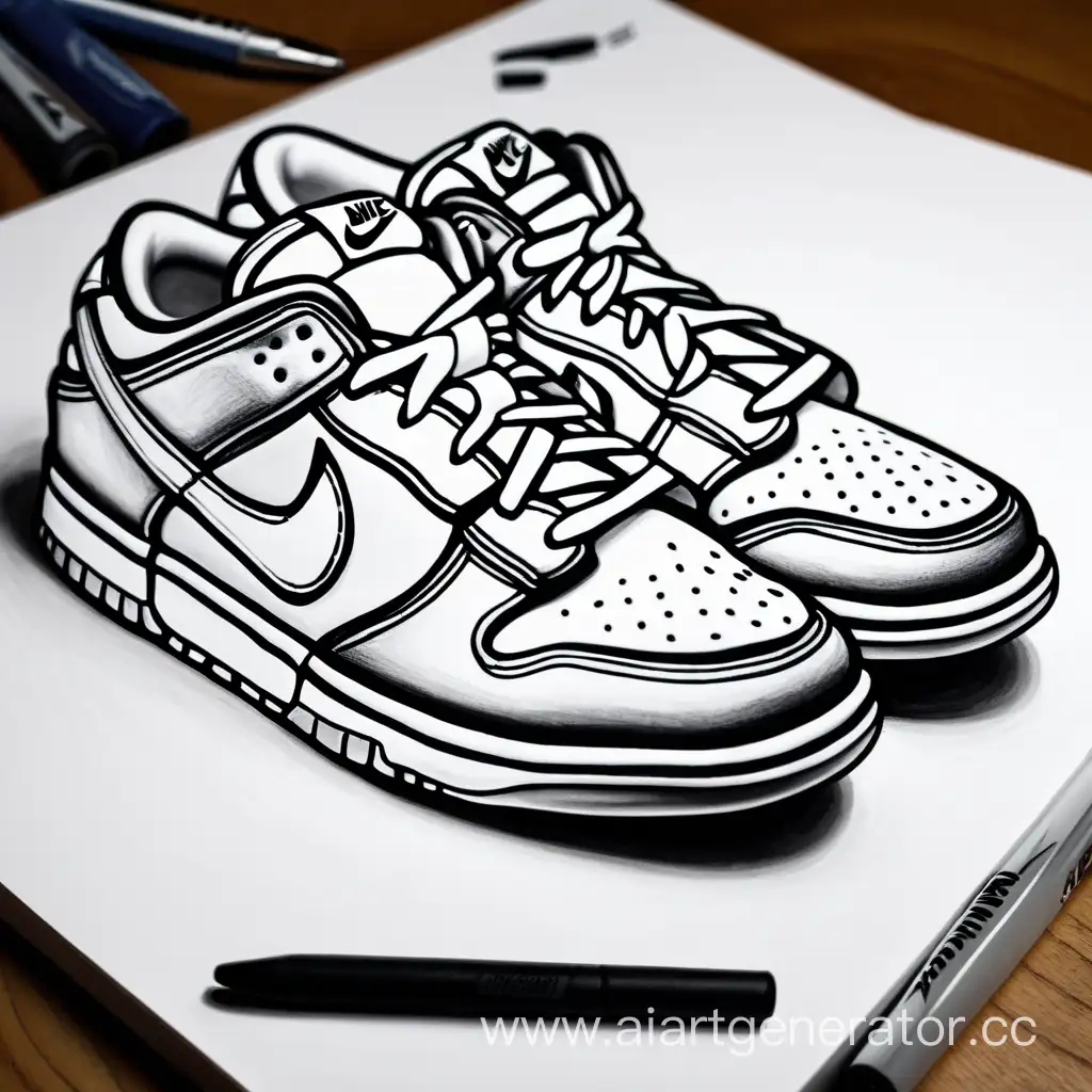 Hand-Holding-Nike-Dunk-Low-Sneakers