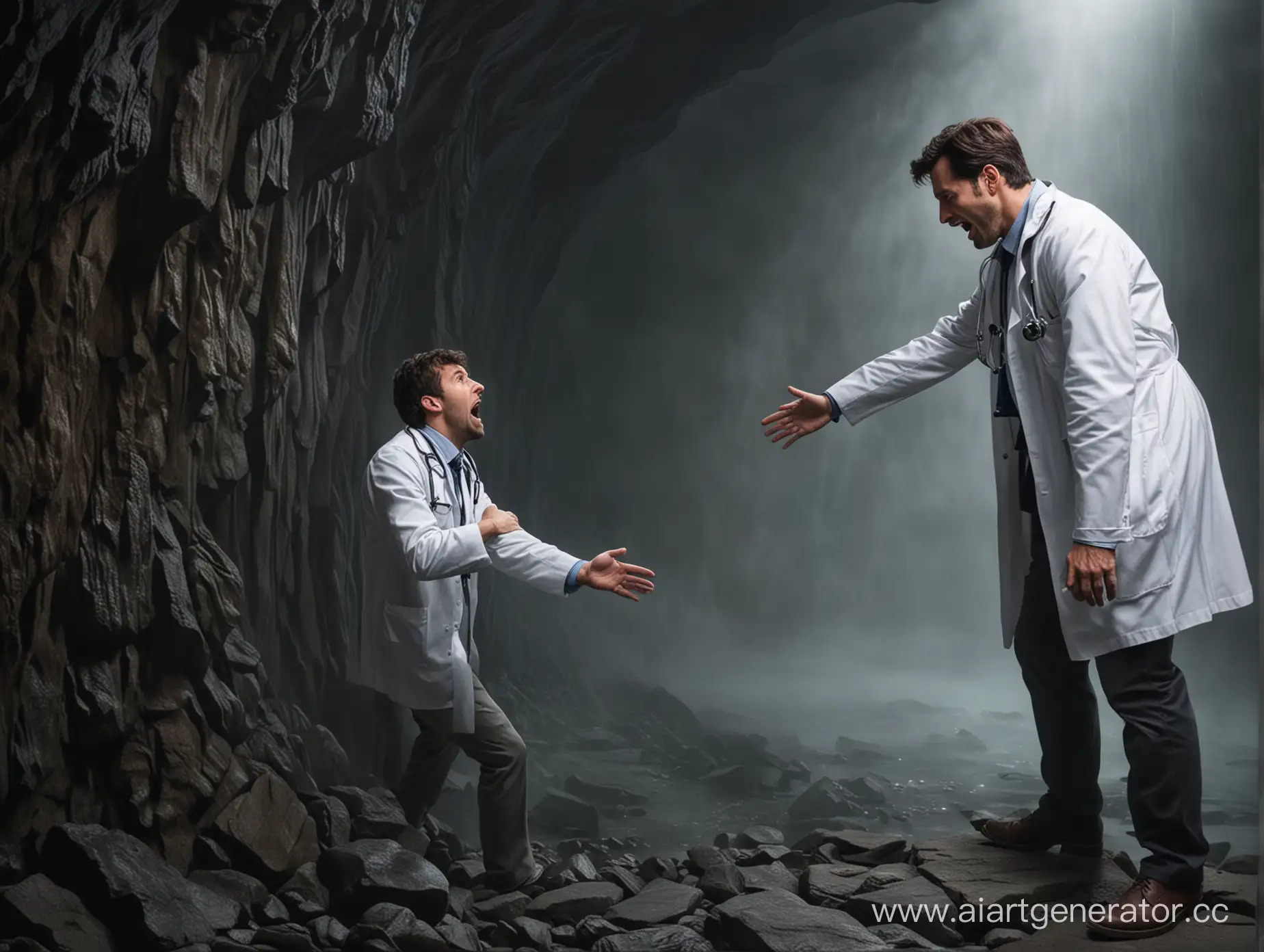 Doctor-Rescues-Man-from-Despair-in-a-Chasm