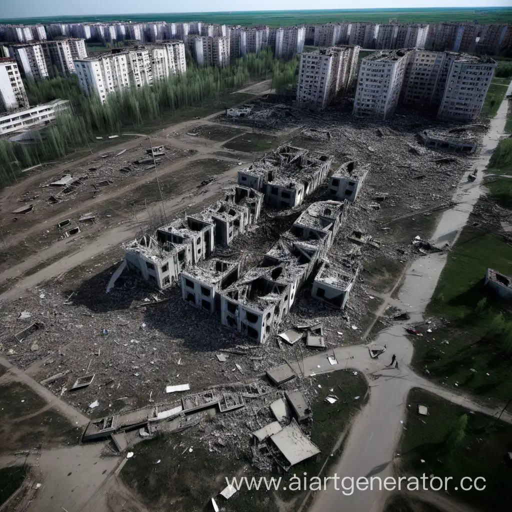 Разрушенный город Новобанановск
