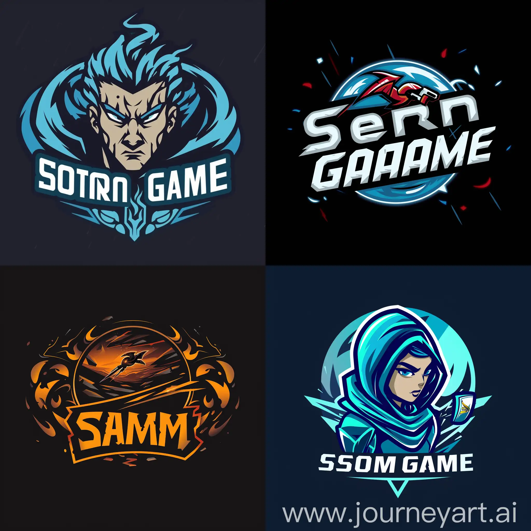 Dynamic-Storm-Game-Store-Logo